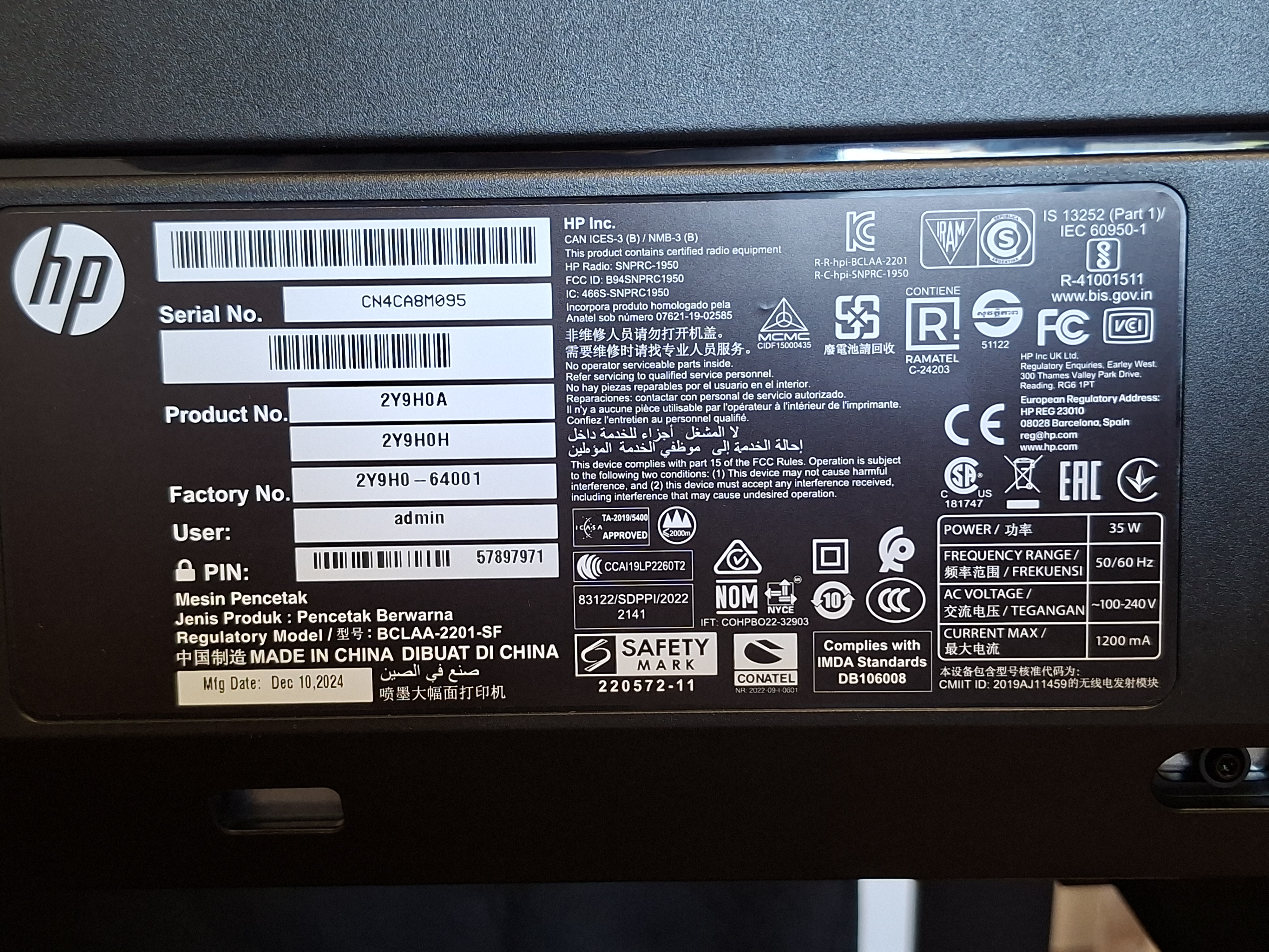 HP DesignJet T850 in vendita - foto 3