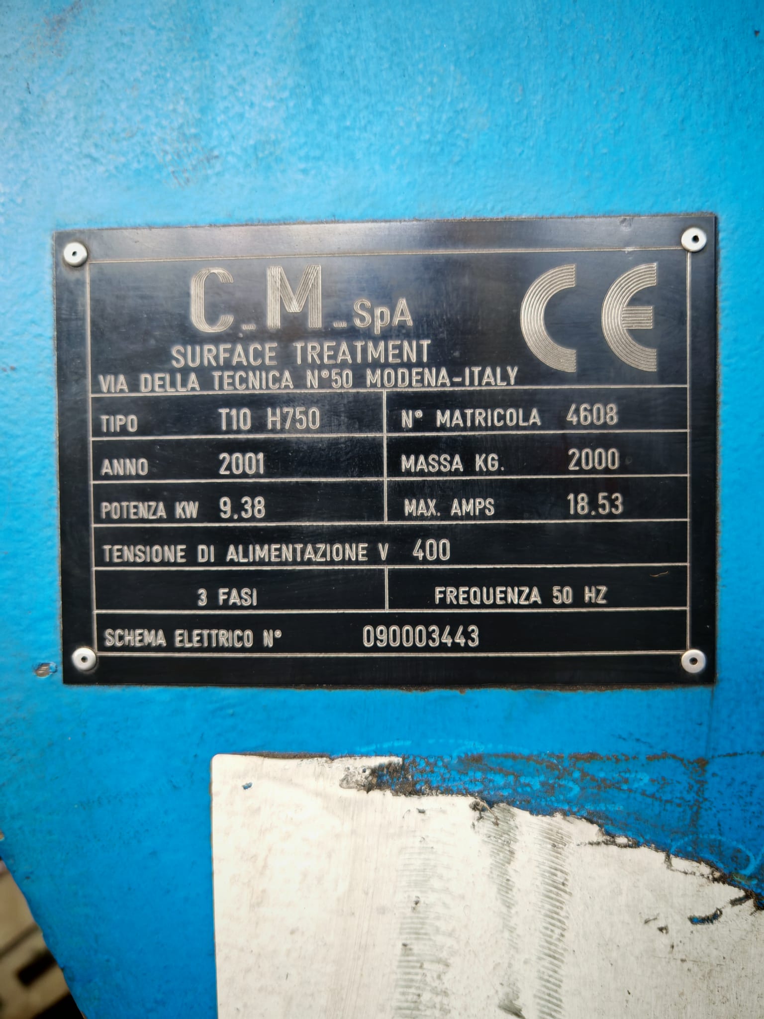 Granigliatrice sabbiatrice C.M.  in vendita - foto 2