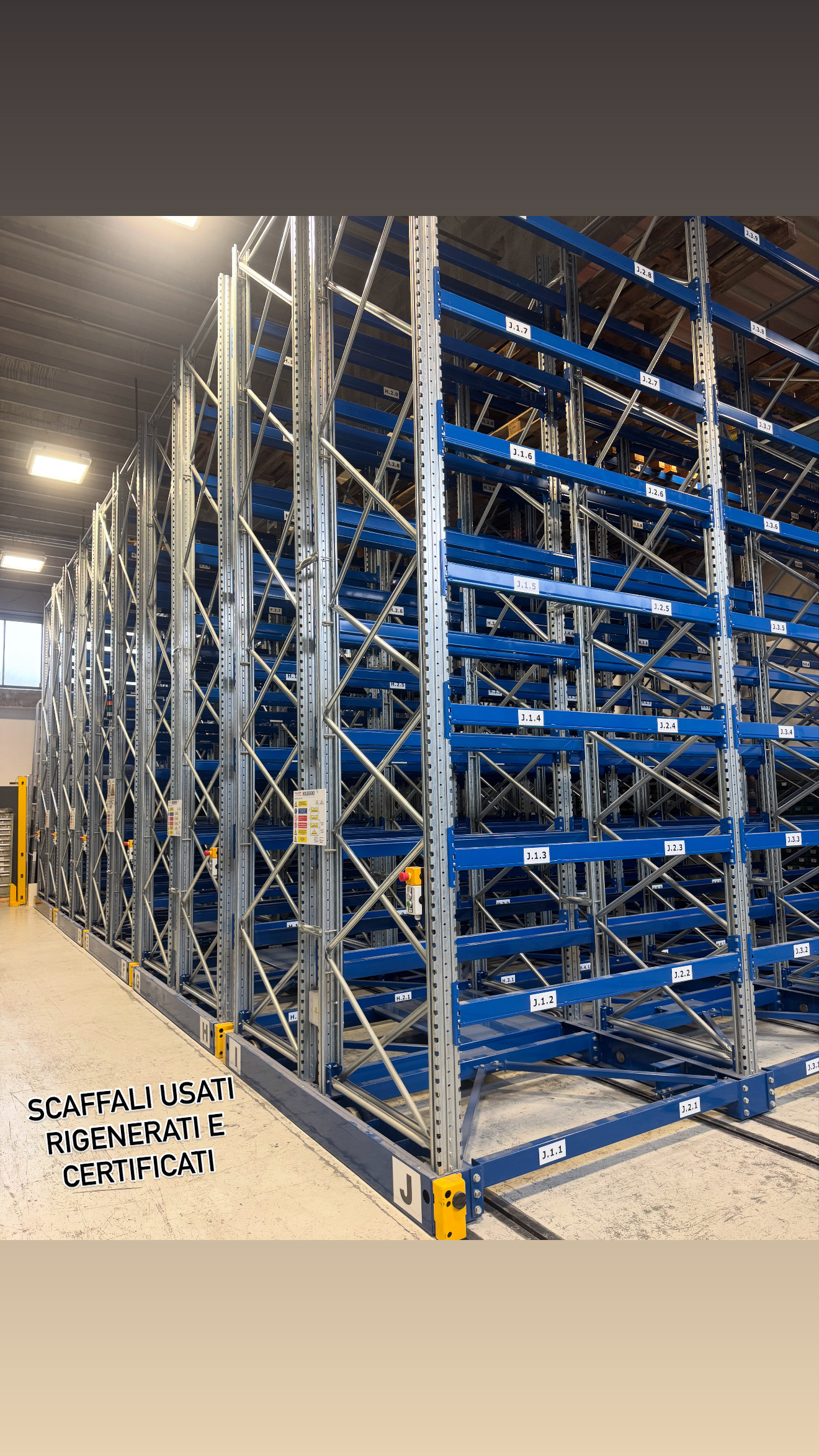 Porta pallet usato in vendita - foto 3