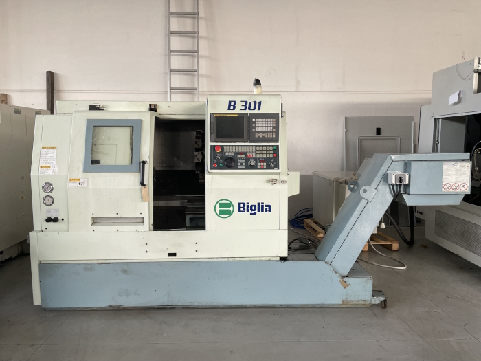 Tornio CNC usato Biglia B 301 in vendita - foto 1