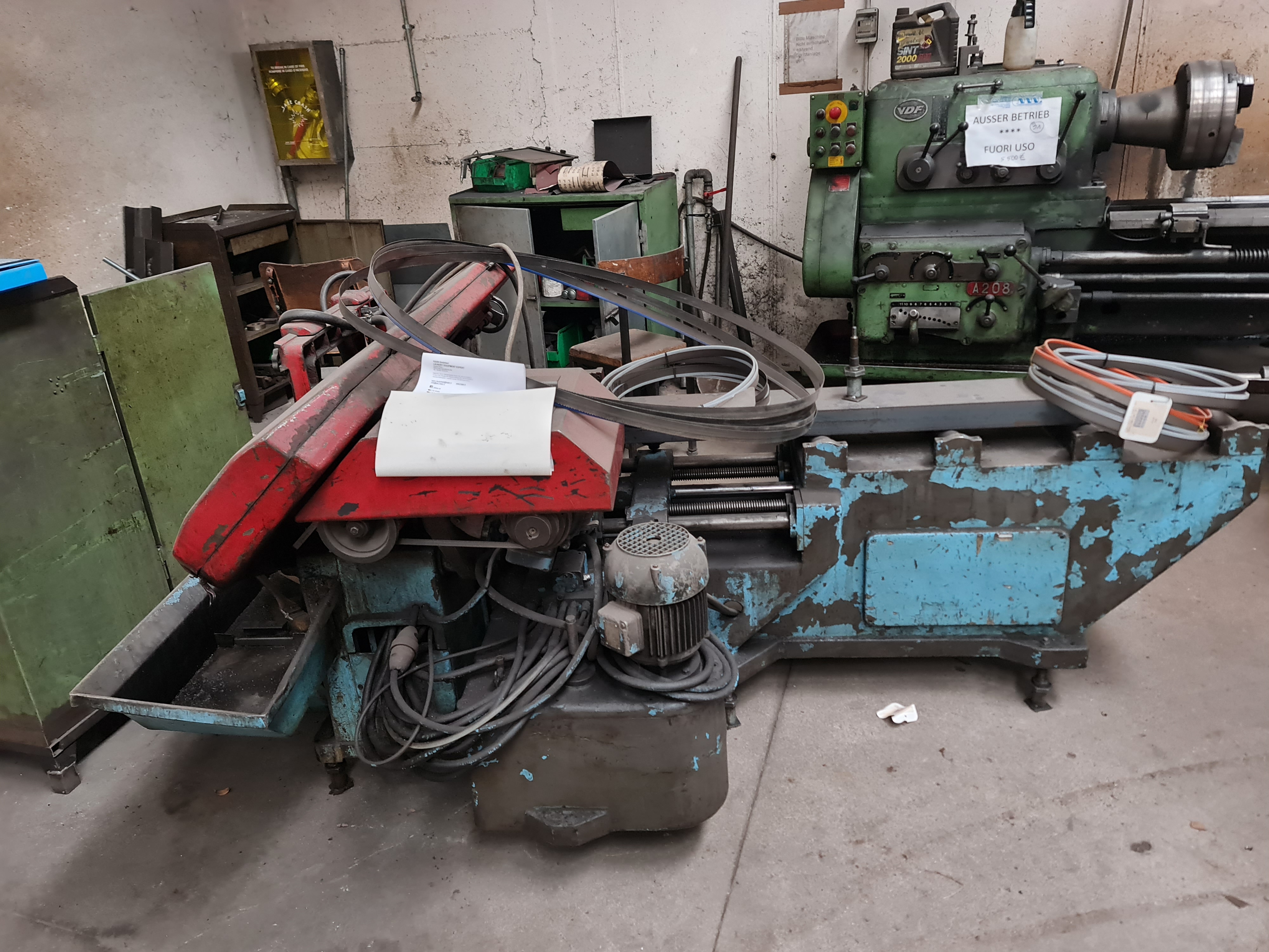 Segatrice a nastro FENDO 250A – sega per metallo in vendita - foto 4