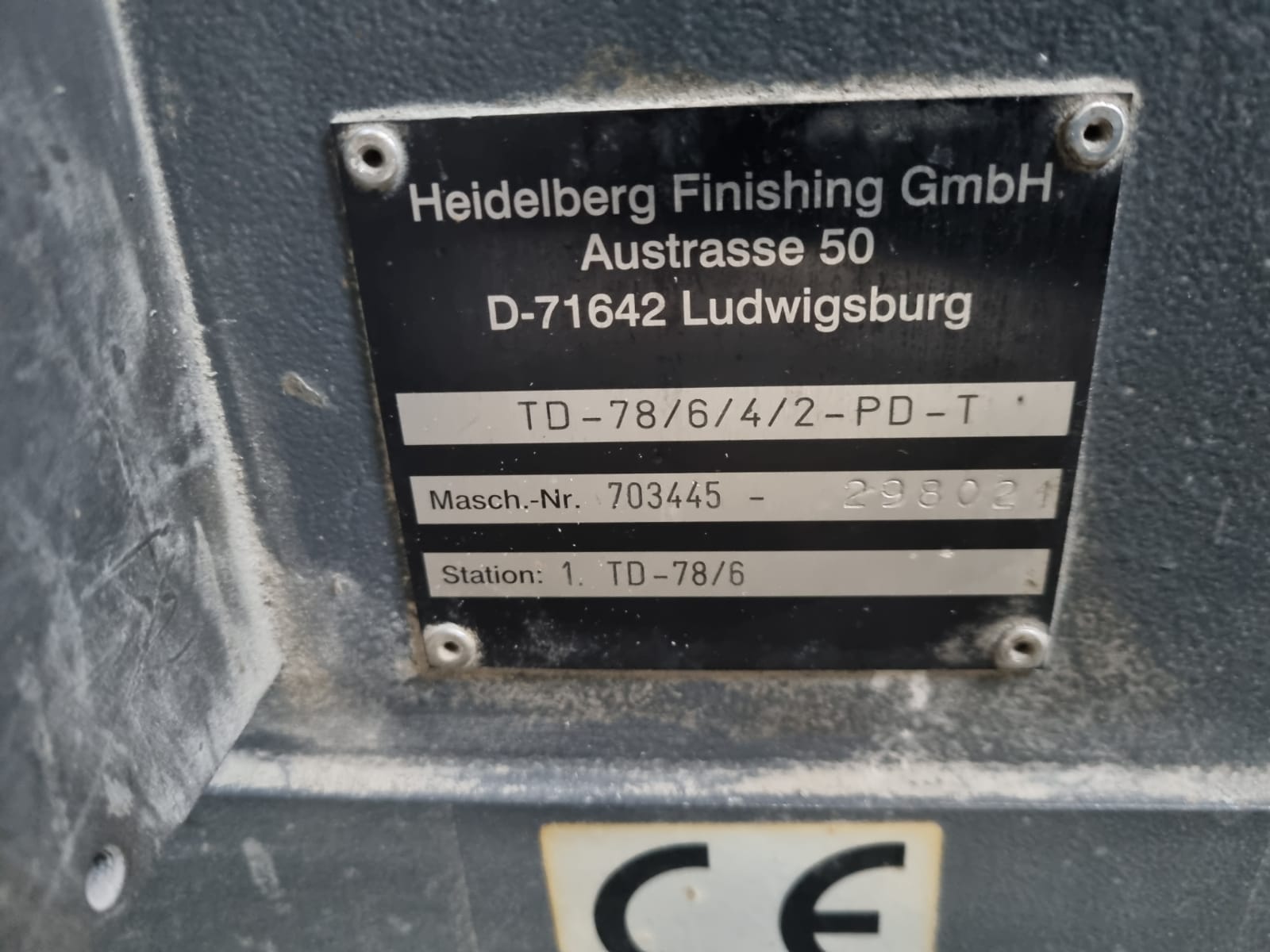 Heidelberg Stahlfolder TD 78 6-4-2 anno 2003 in vendita - foto 3