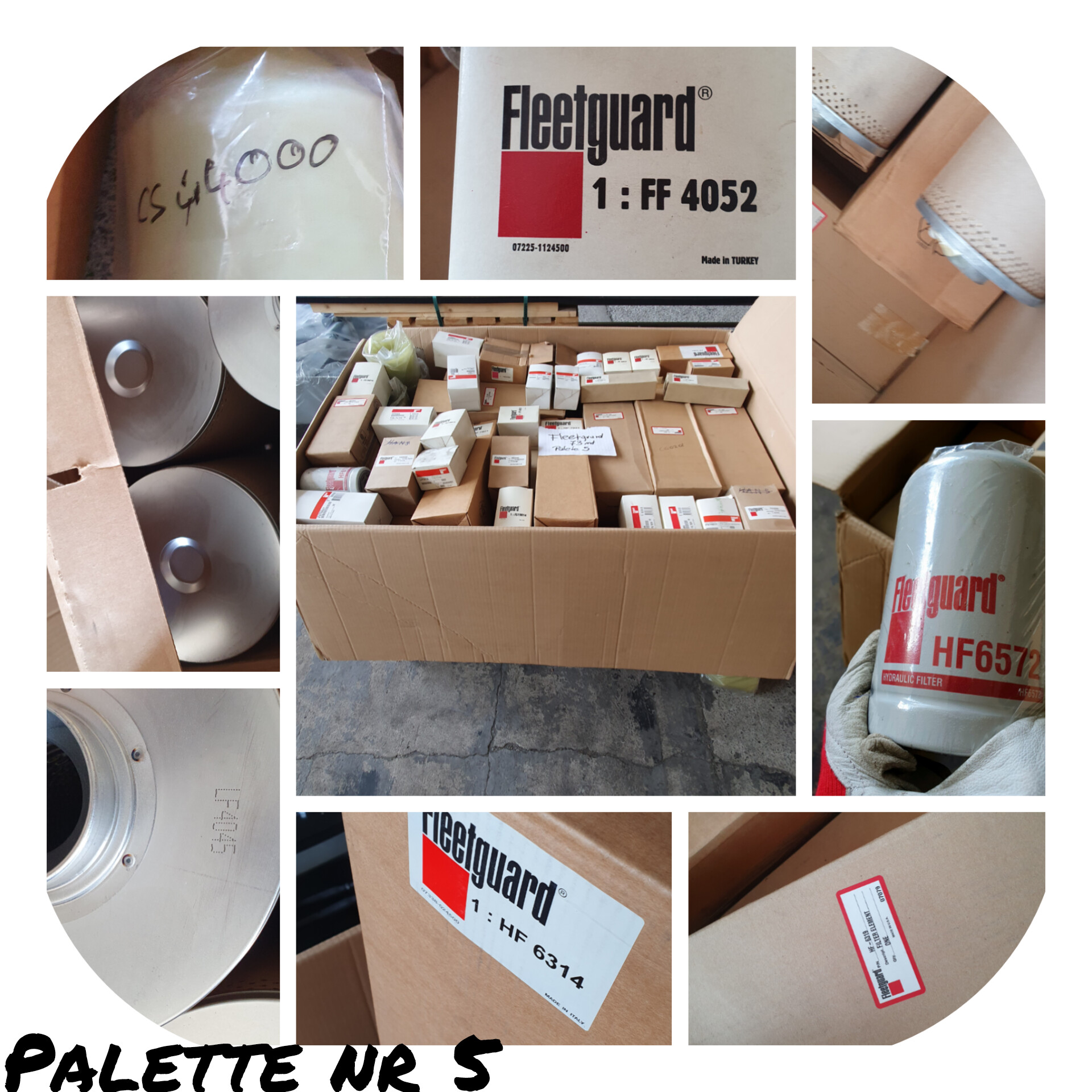 Fleetguard - pallete nr. 5 in vendita - foto 1