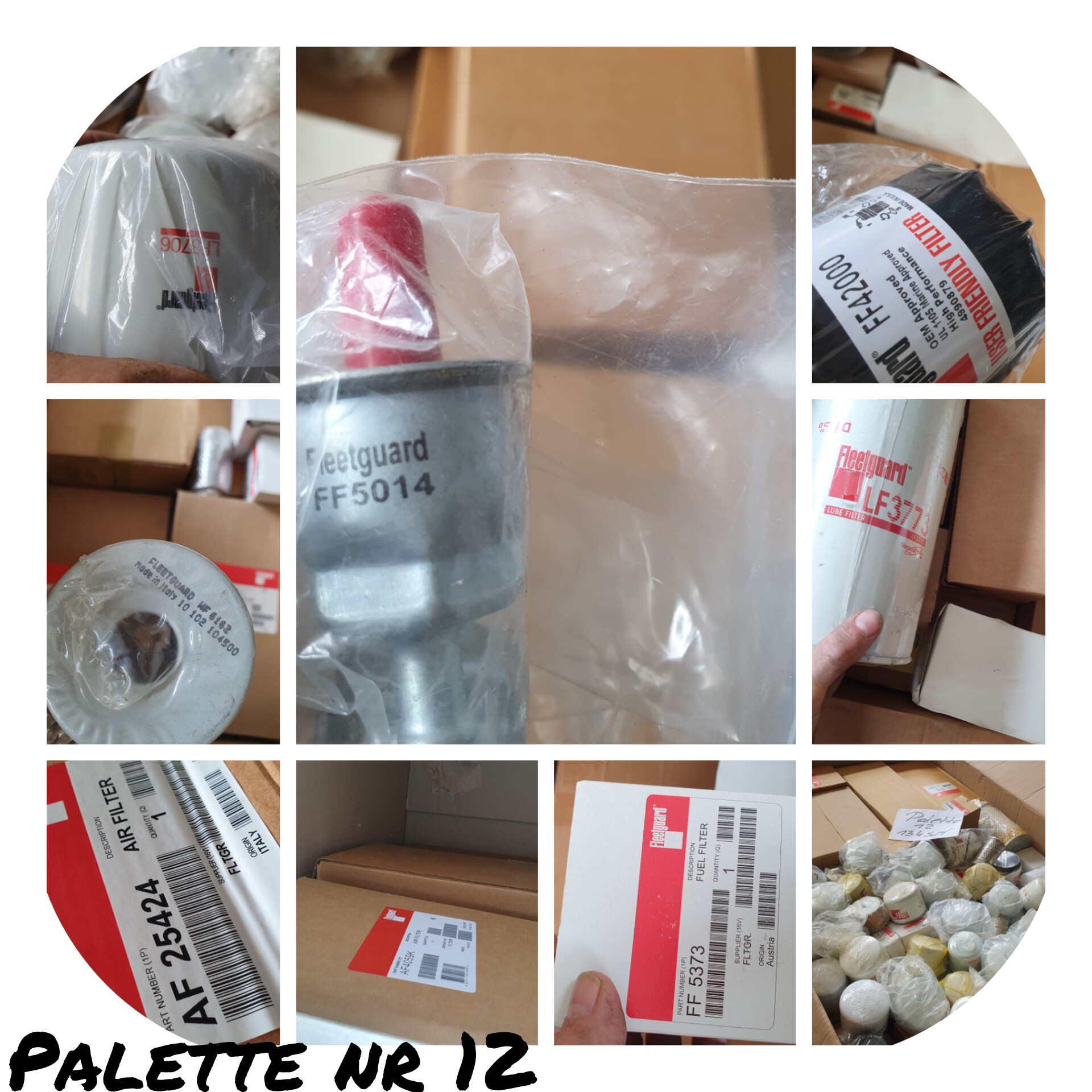 Fleetguard - filter palette nr. 12 in vendita - foto 1