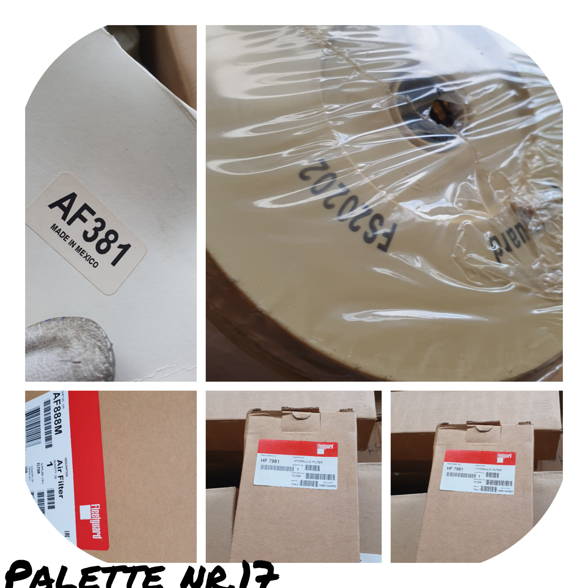 Fleetguard - filter - palette nr 17 in vendita - foto 1