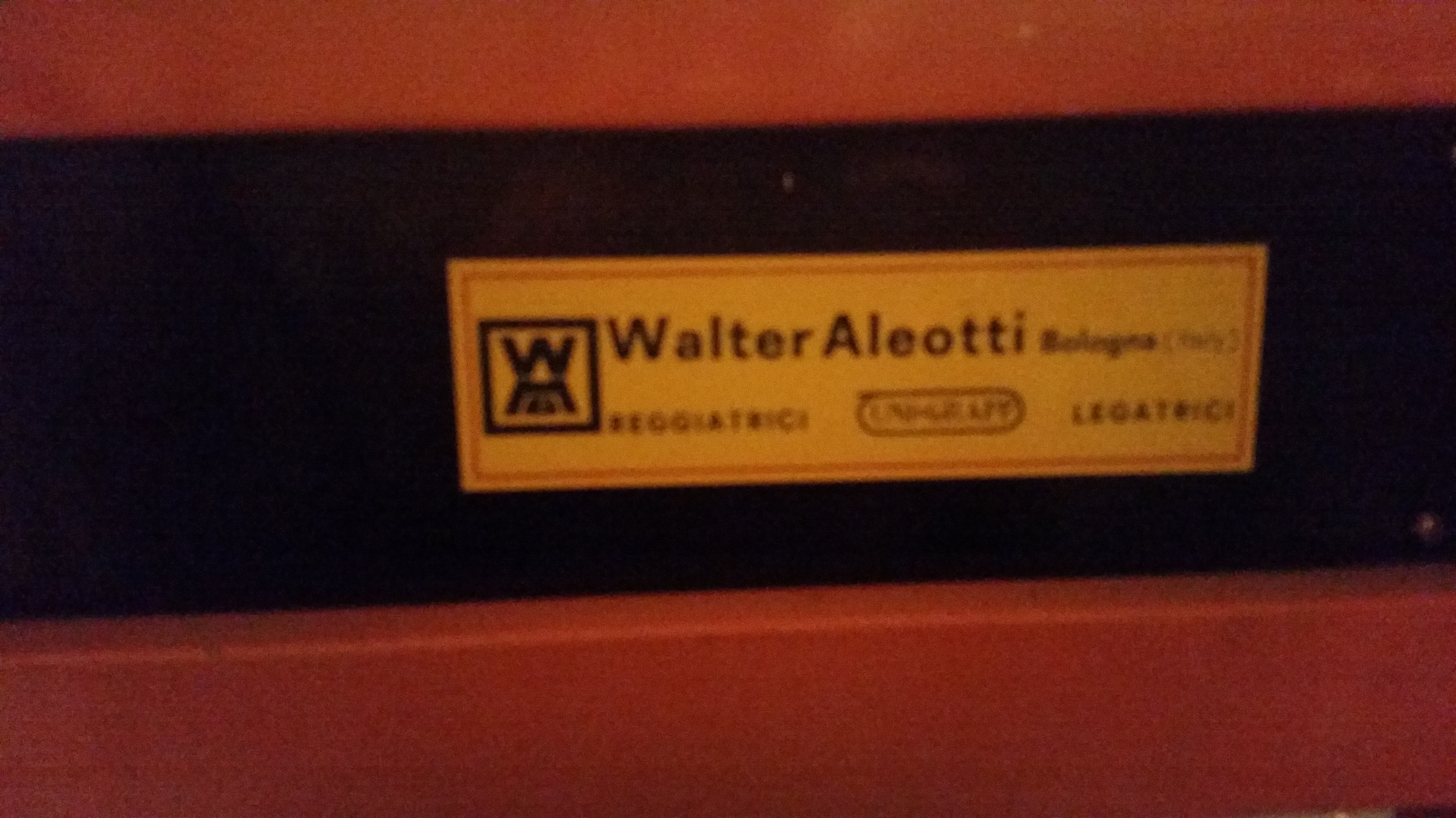 Reggiatrice semiautomatica "Walter Aleotti - Bologna" in vendita - foto 4