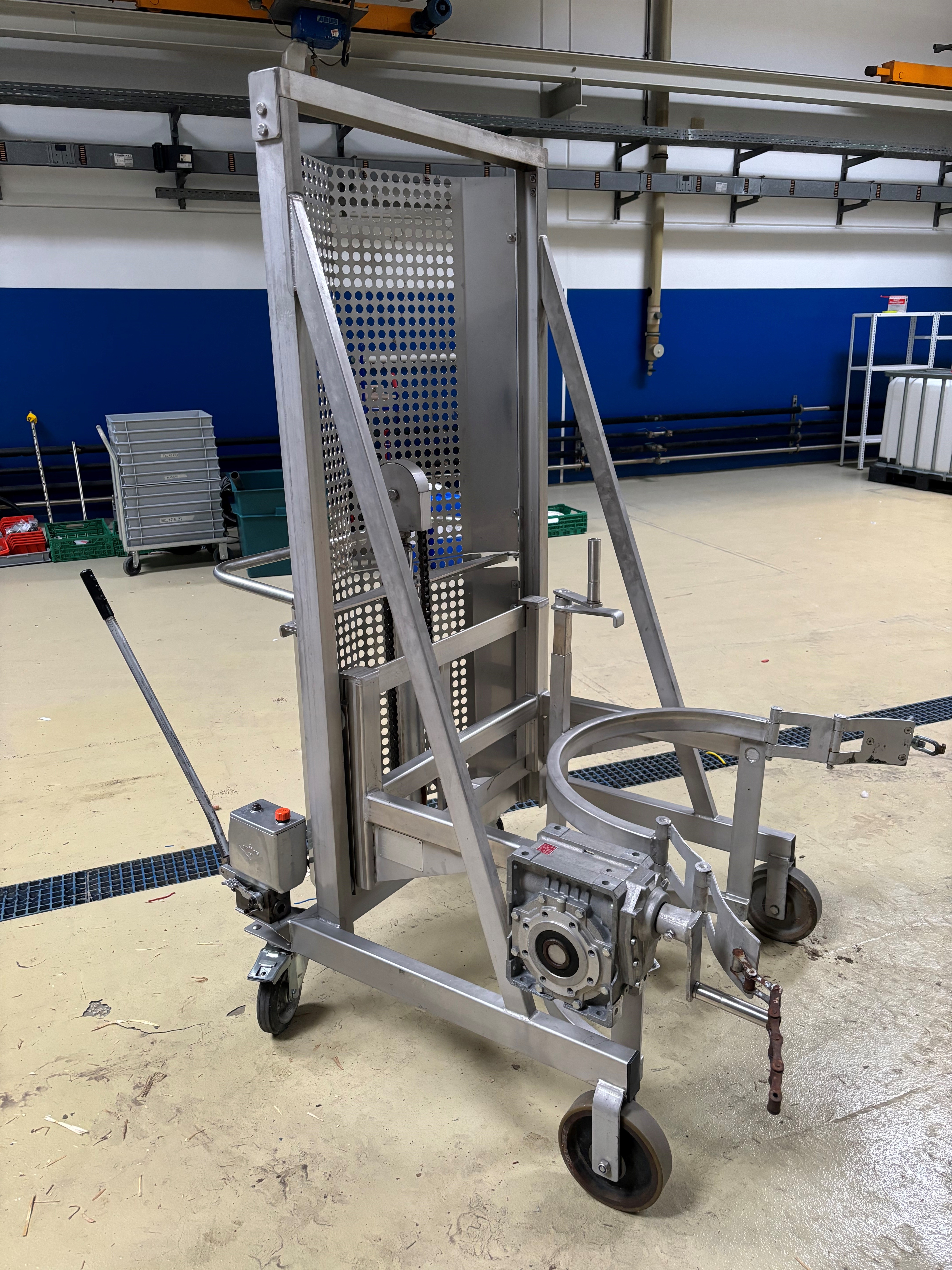 Carrello ribalta bidoni in vendita - foto 1