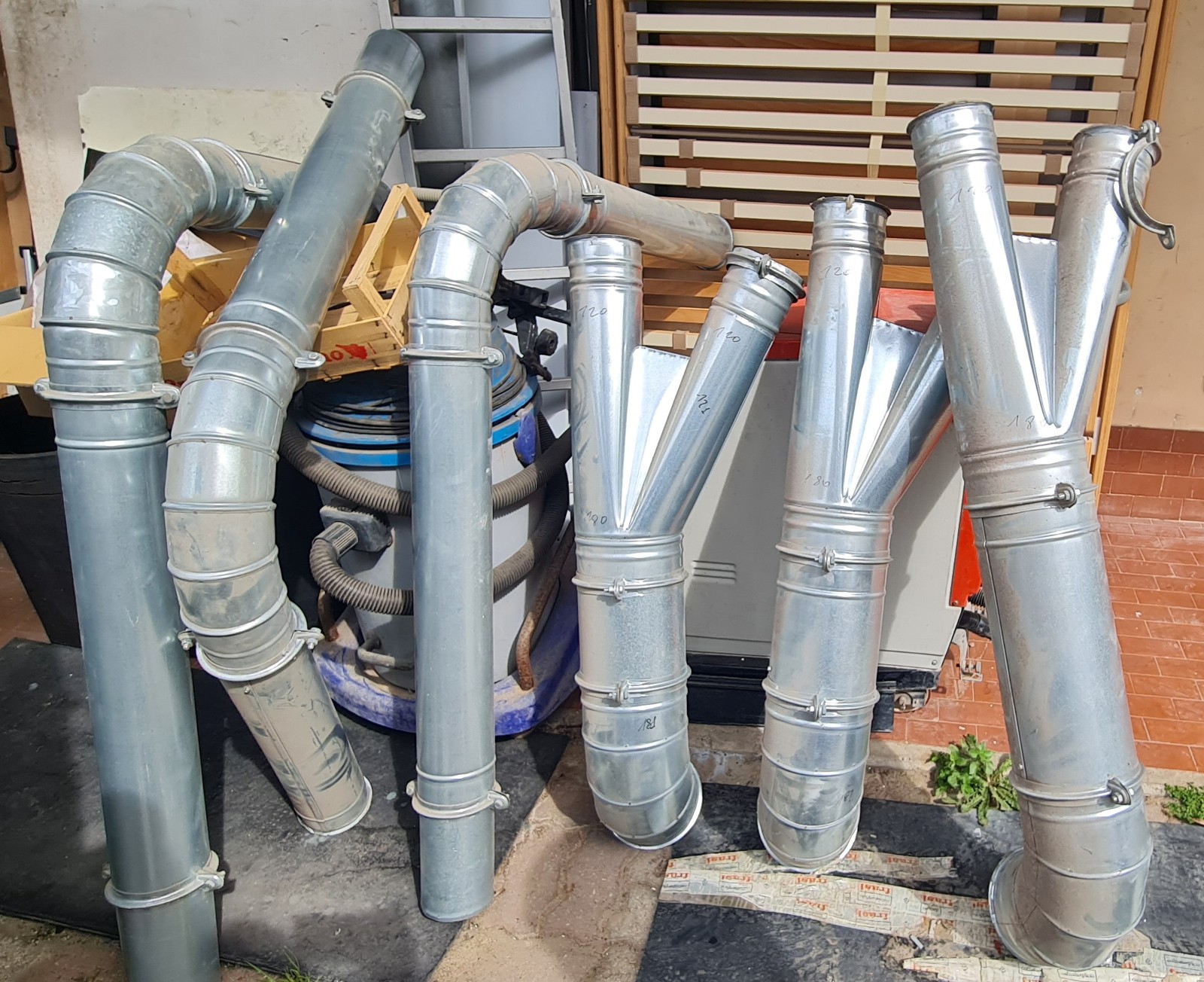 impianto di aspirazione industriale completo in vendita - foto 11