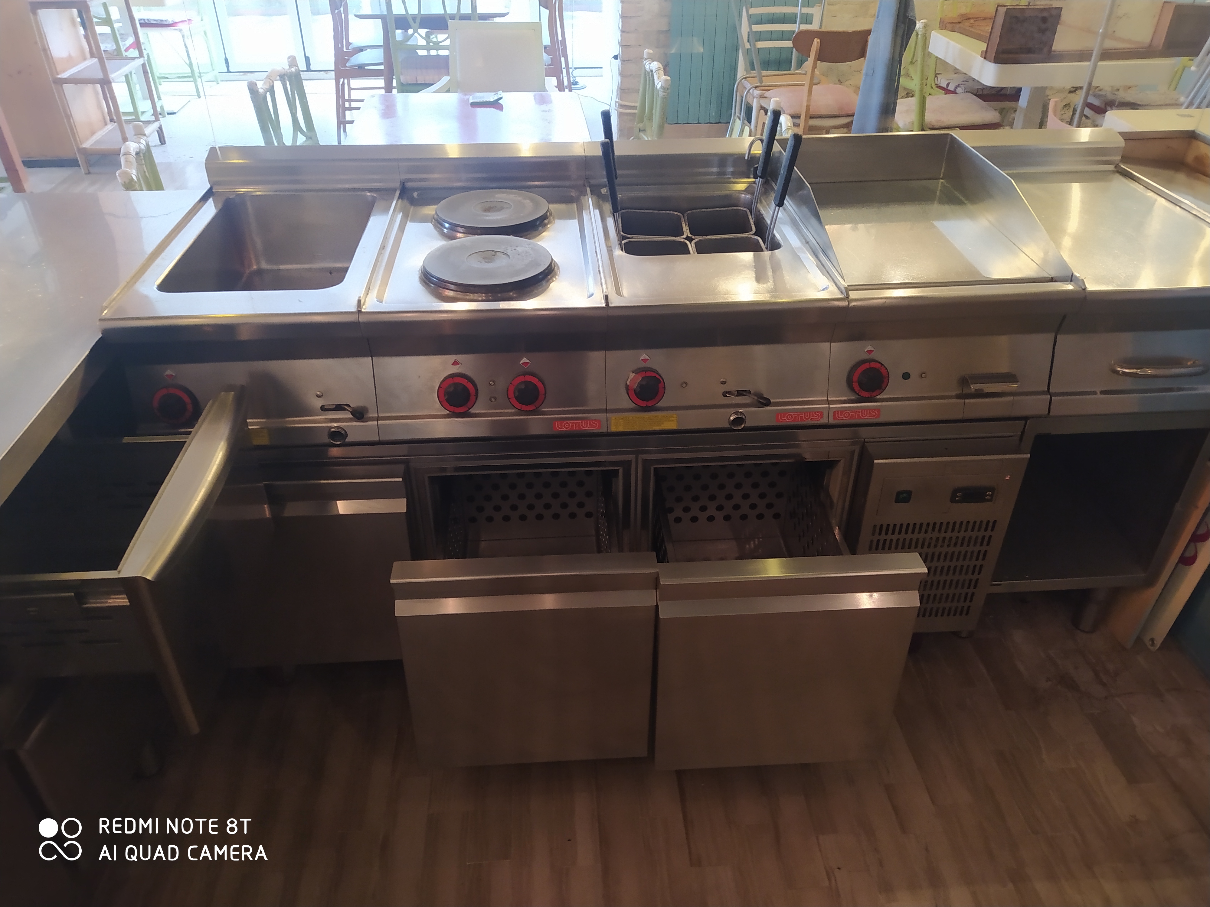 Cucina professionale elettrica smontabile in vendita - foto 5