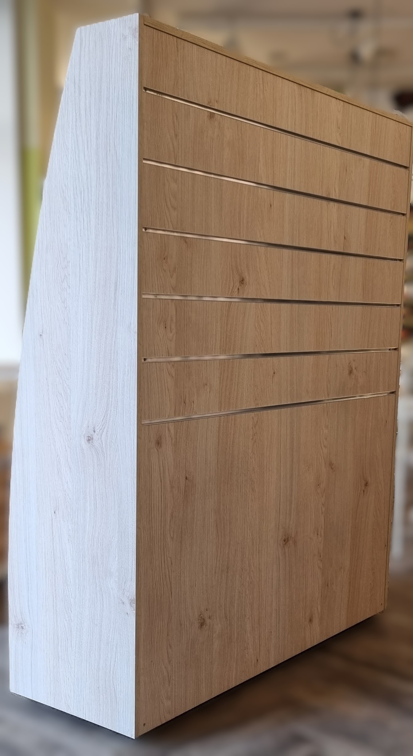 VENDO SCAFFALE LEGNO CON RUOTE in vendita - foto 3