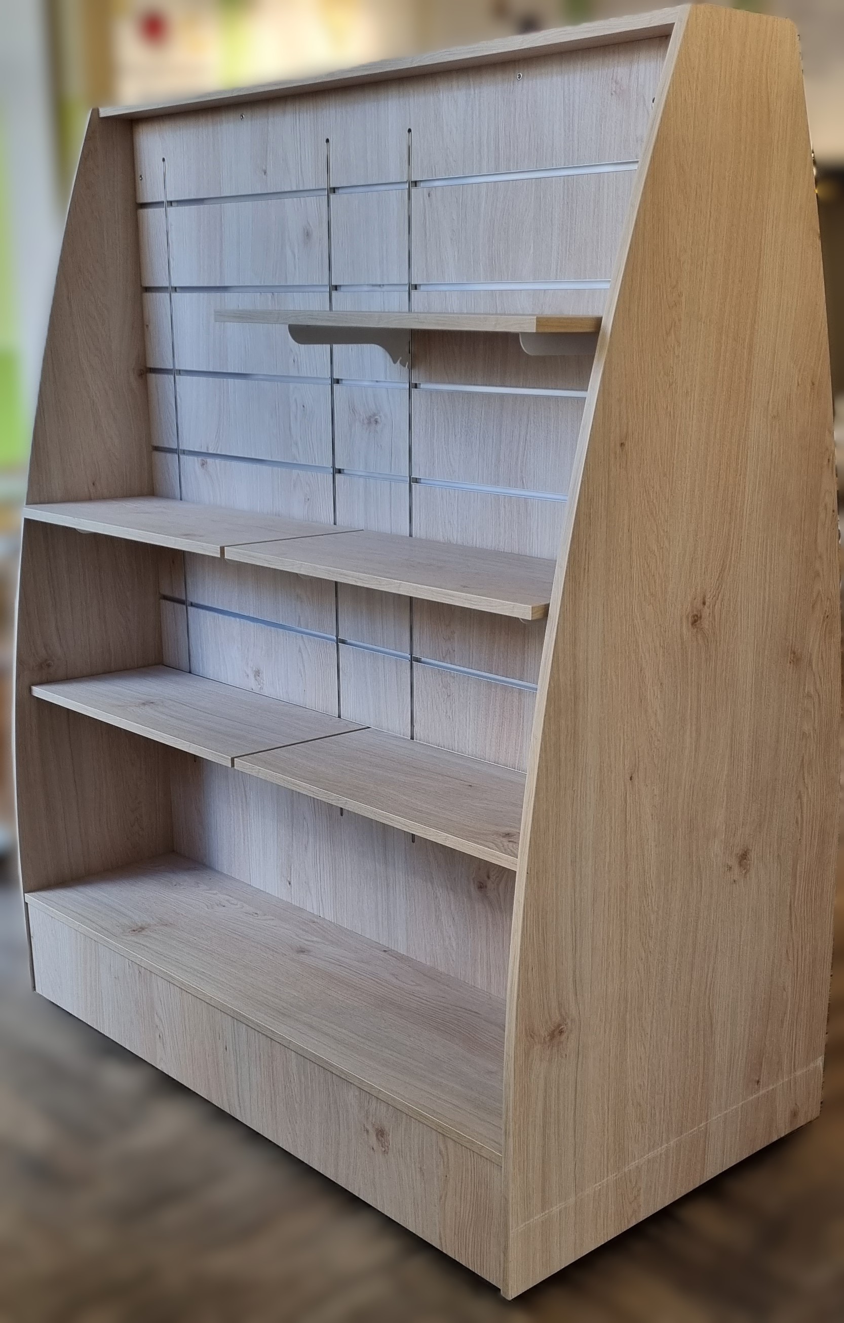 VENDO SCAFFALE BIFACCIALE CON RUOTE in vendita - foto 2