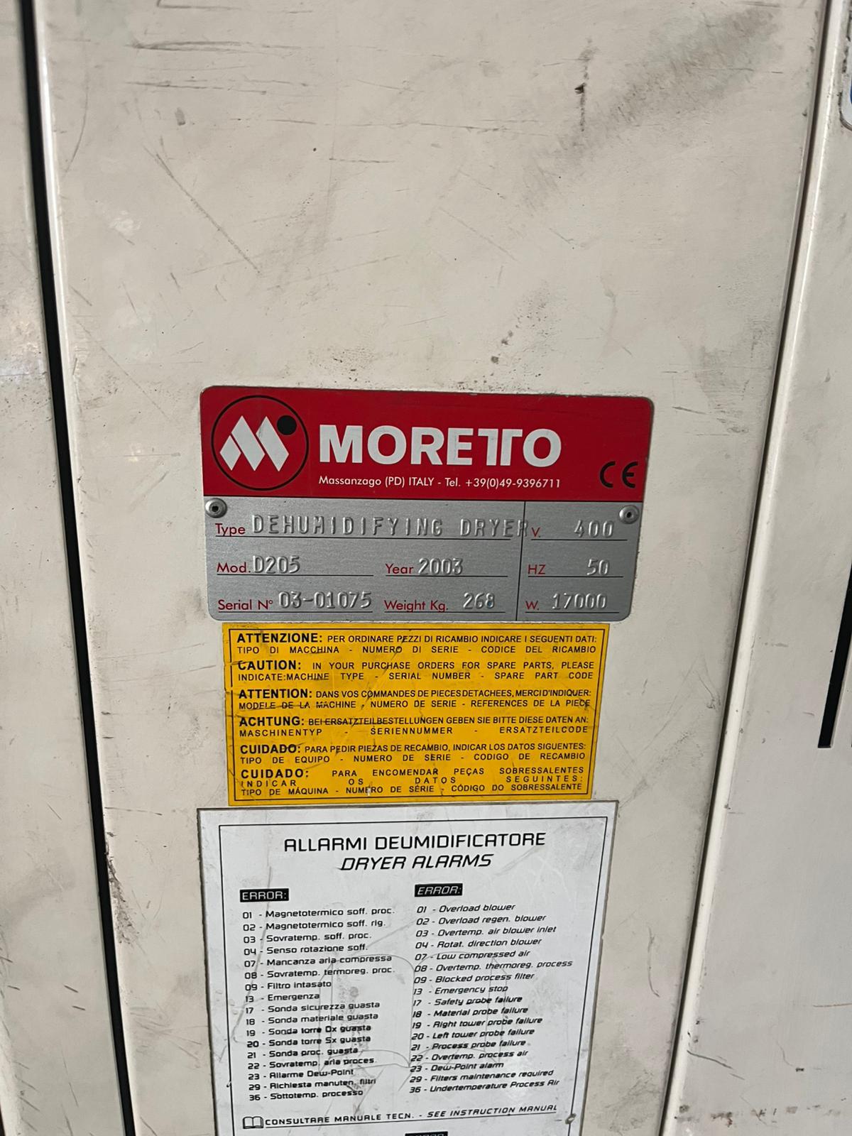 DEUMIDIFICATORE MORETTO in vendita - foto 2