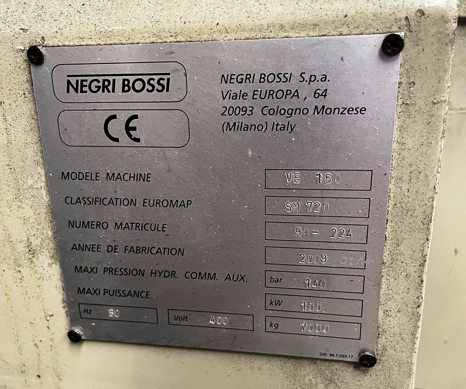 NEGRI BOSSI 160 TON in vendita - foto 3