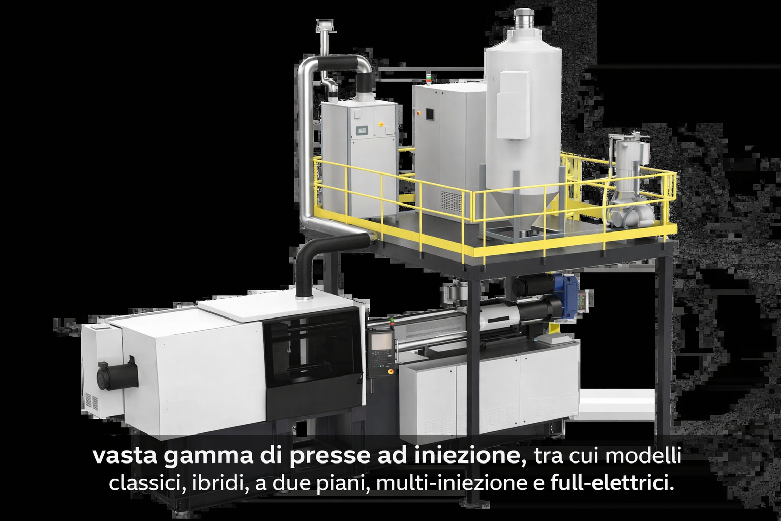 Pressa a iniziezione materiali termoplastici in vendita - foto 2