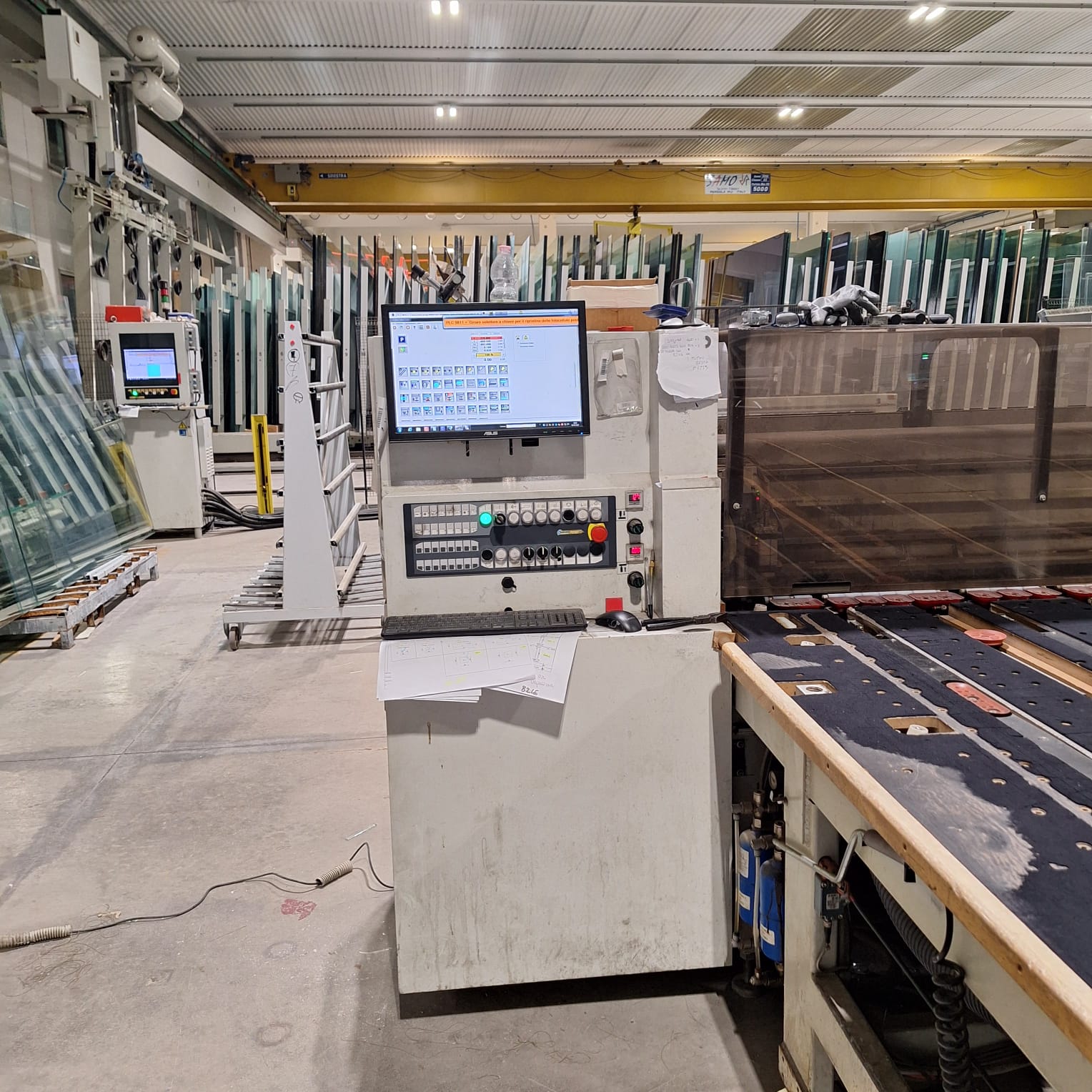 COMBINATED CUTTING LINE INTERMAC in vendita - foto 3