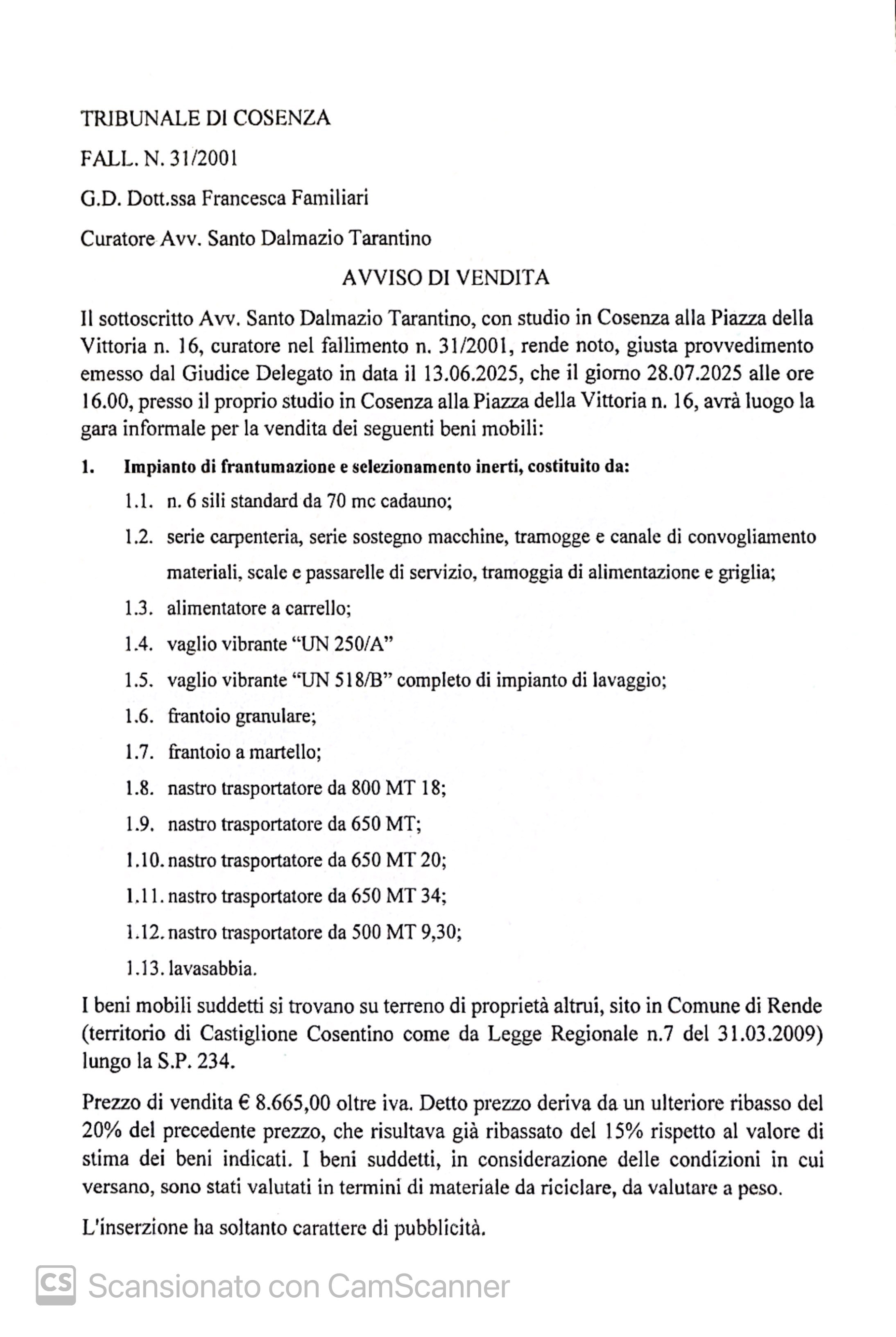 impianto per la frantumazione e selezione di inerti in vendita - foto 4