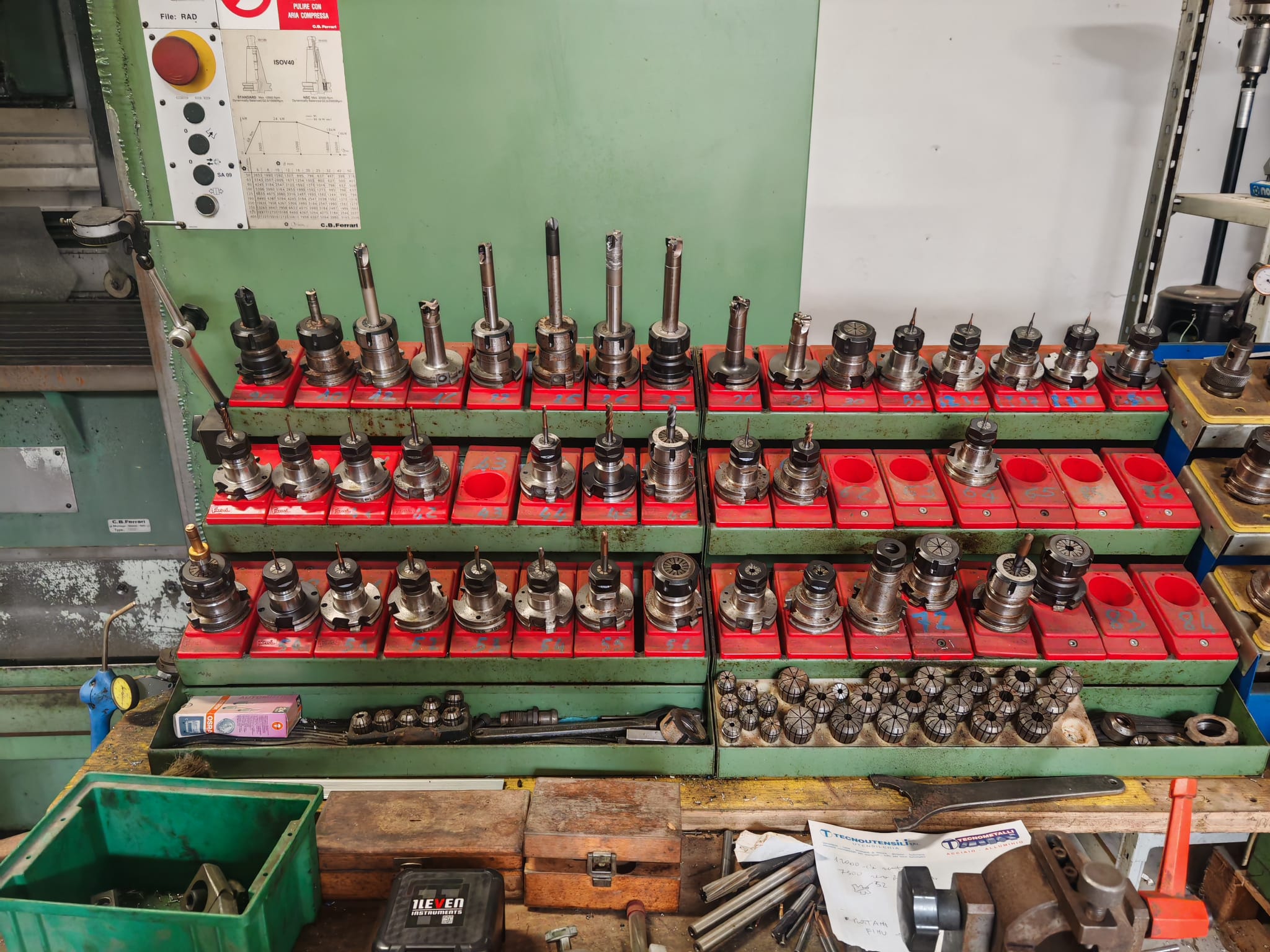 CENTRO DI LAVORO CB FERRARI B18 CON SELCA S4045PD in vendita - foto 8