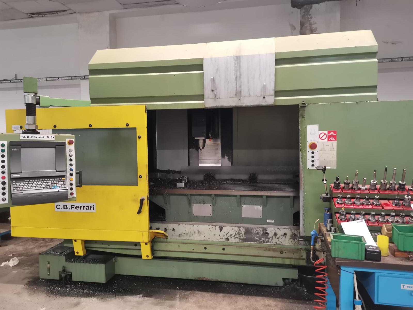 CENTRO DI LAVORO CB FERRARI B18 CON SELCA S4045PD in vendita - foto 1