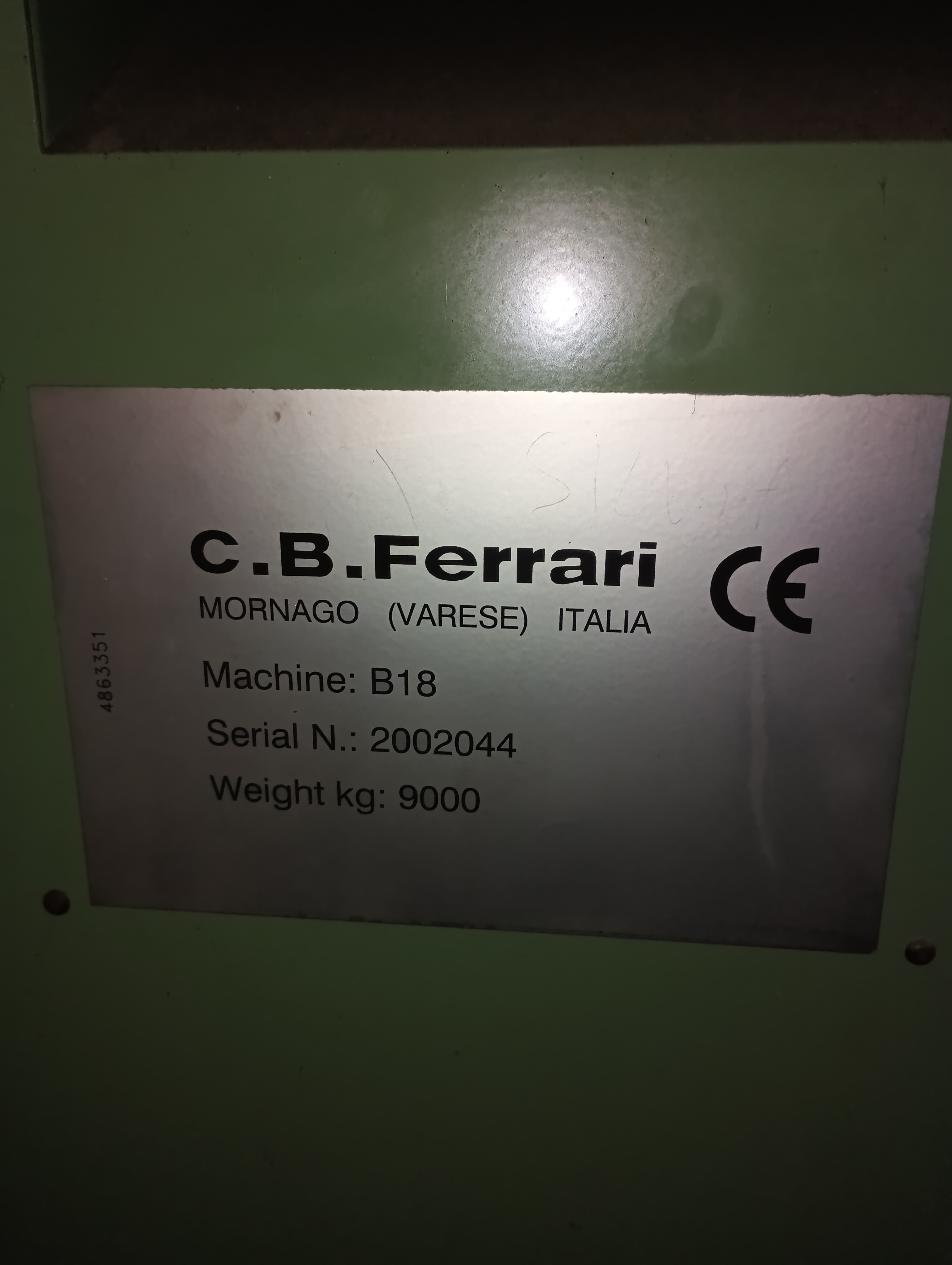 CENTRO DI LAVORO CB FERRARI B18 CON SELCA S4045PD in vendita - foto 3