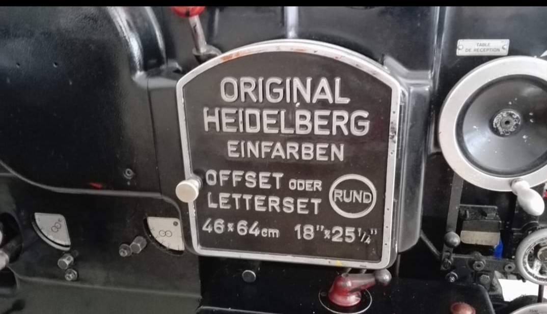 Macchina offset Heidelberg f.to 46x64 in vendita - foto 2