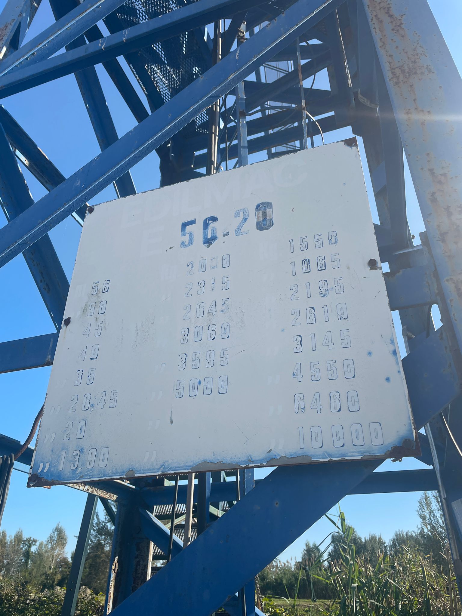 Gru a torre EDILMAC mod.E56.20 in vendita - foto 2