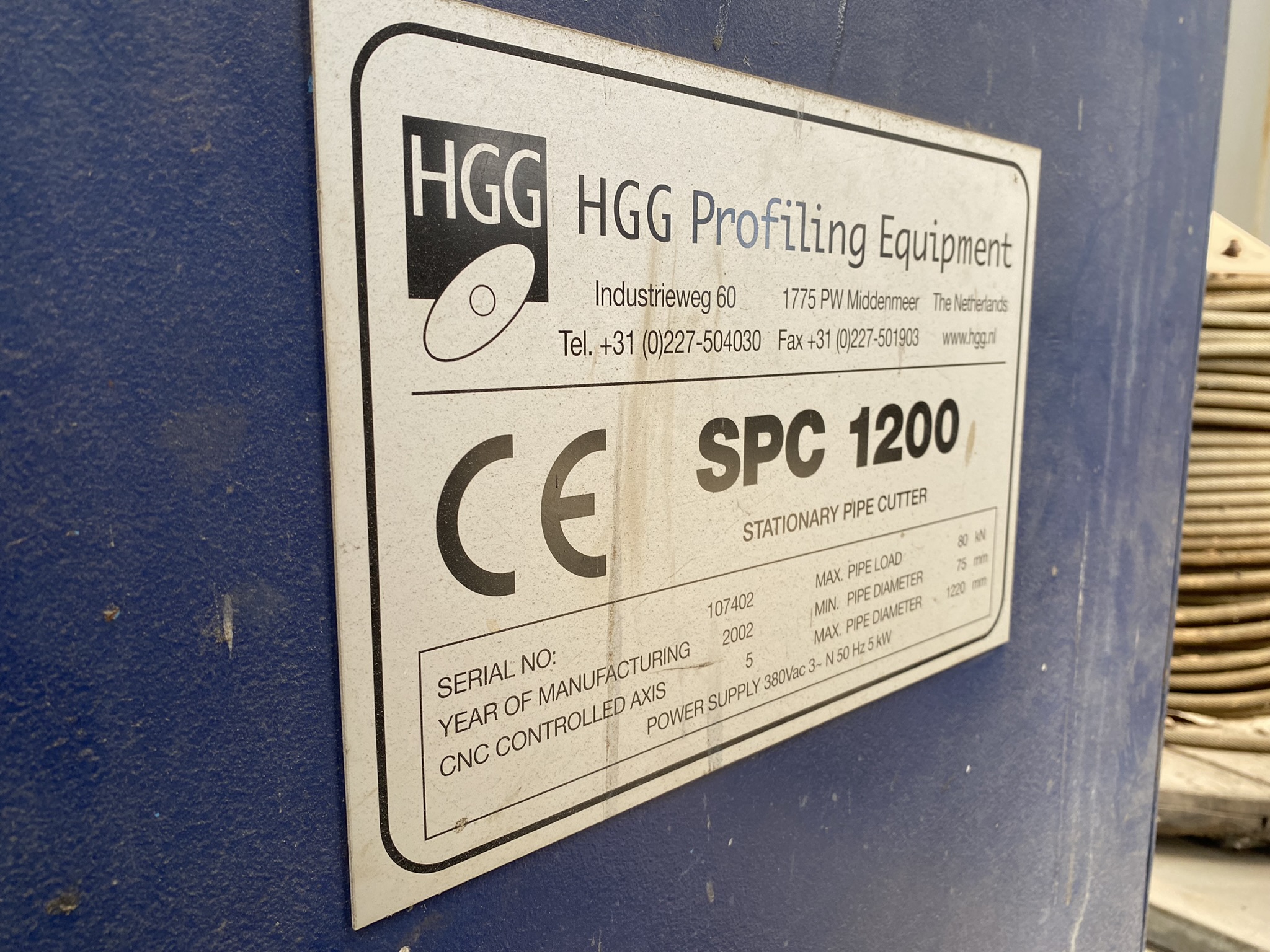 Linea di taglio e sagomatura tubi HGG modello SPC 1200 in vendita - foto 12