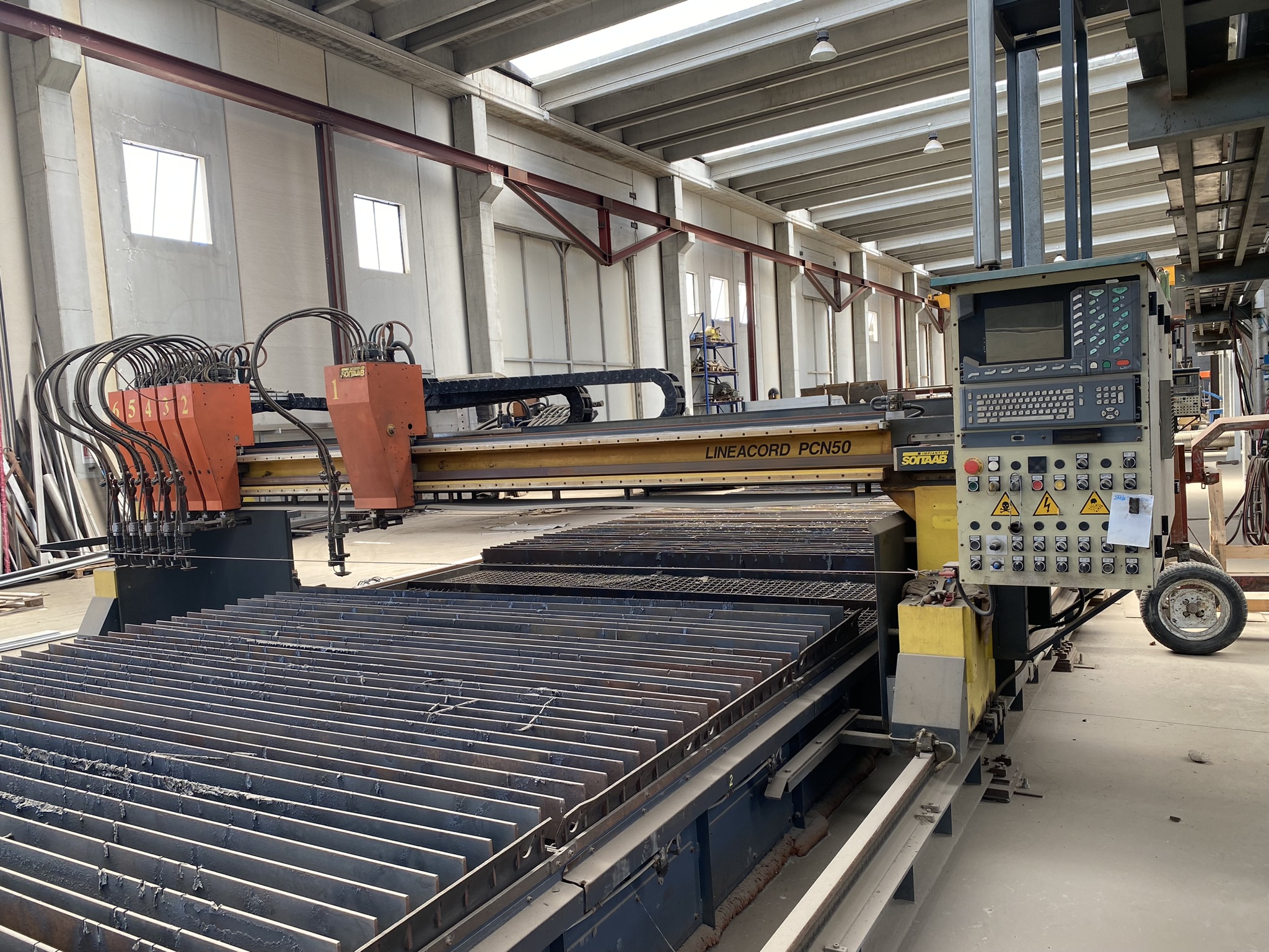 Linea di taglio termico lamiera SOITAAB in vendita - foto 10