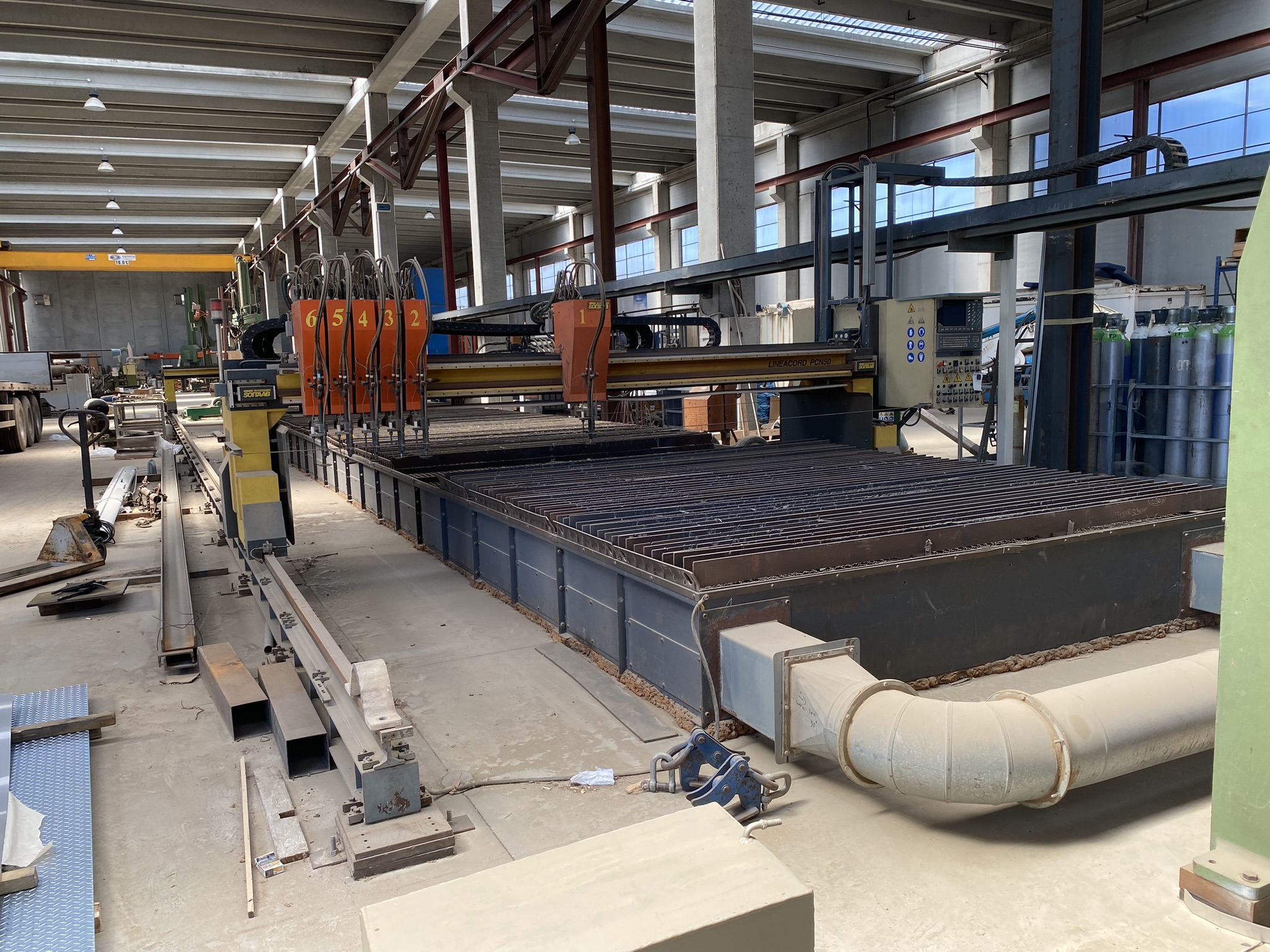 Linea di taglio termico lamiera SOITAAB in vendita - foto 1