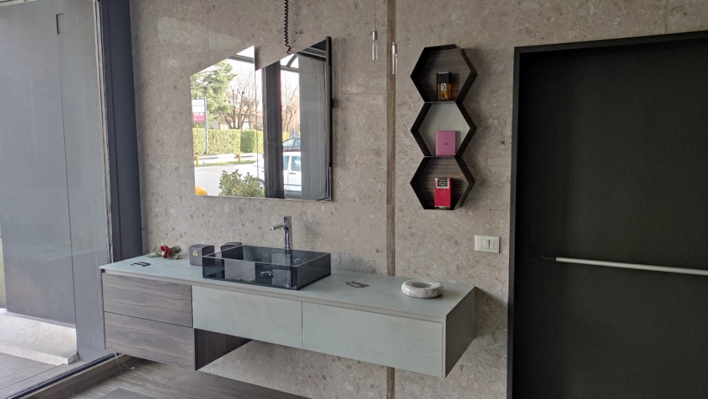  LOTTO 29 - N. 2 mobili bagno e piatto doccia in vendita - foto 5