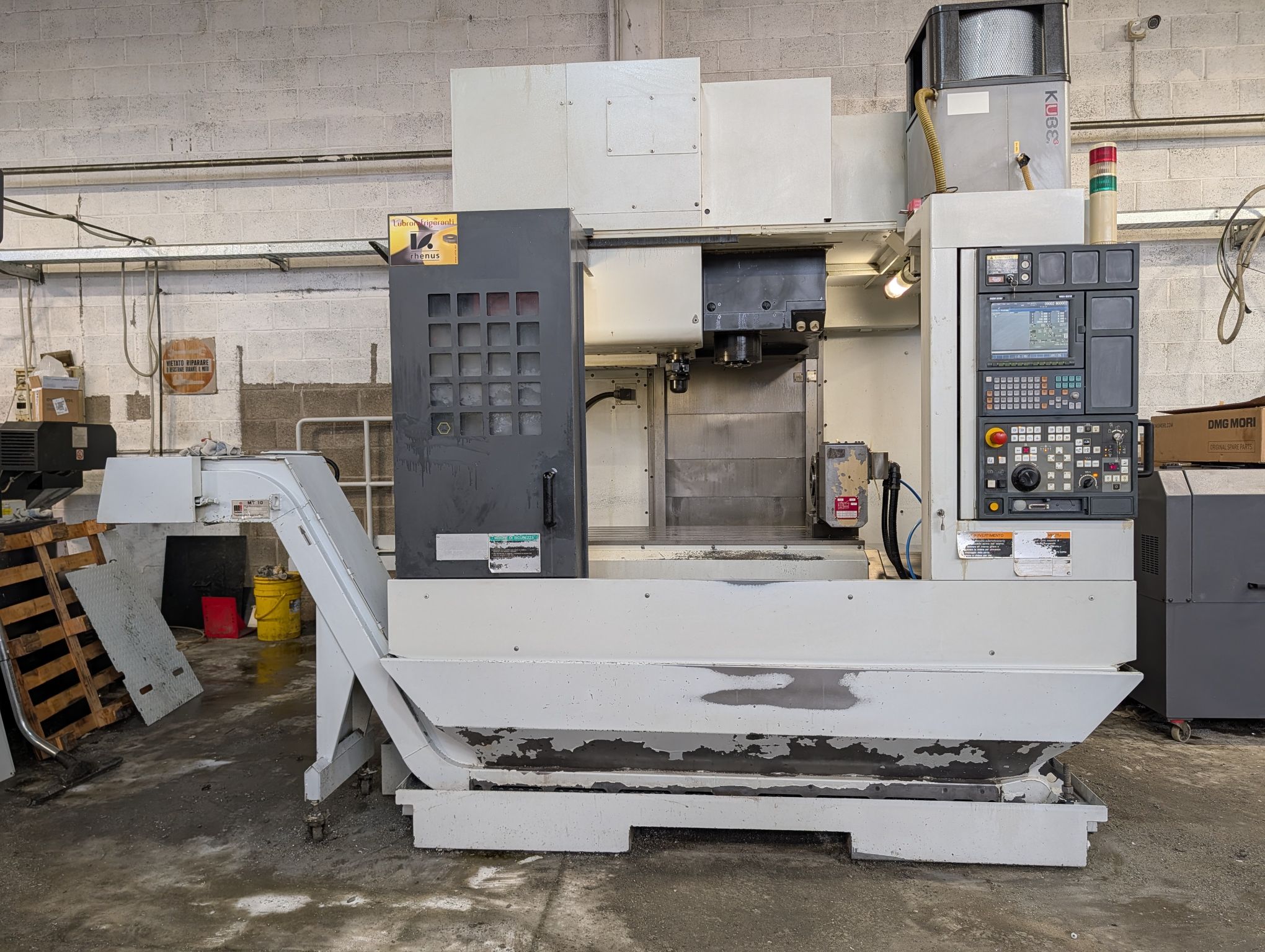 CENTRO DI LAVORO MORI SEIKI NV 5000A1 CON 4° ASSE in vendita - foto 14