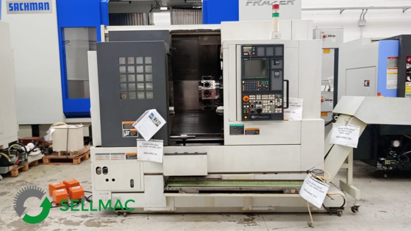 TORNIO CNC COMPLETO DI CARICATORE DI BARRE CORTO in vendita - foto 13