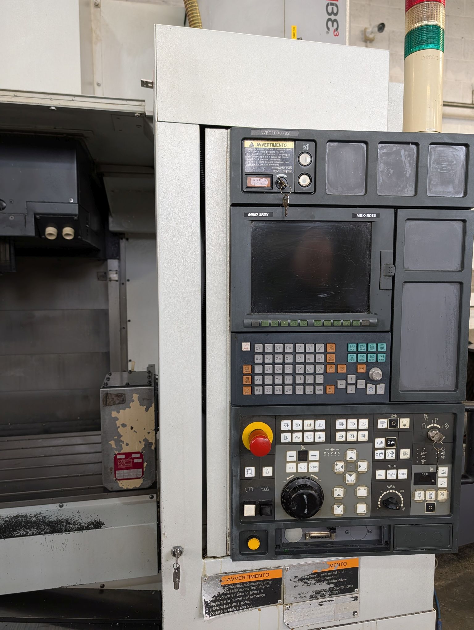 CENTRO DI LAVORO MORI SEIKI NV 5000A1 CON 4° ASSE in vendita - foto 6