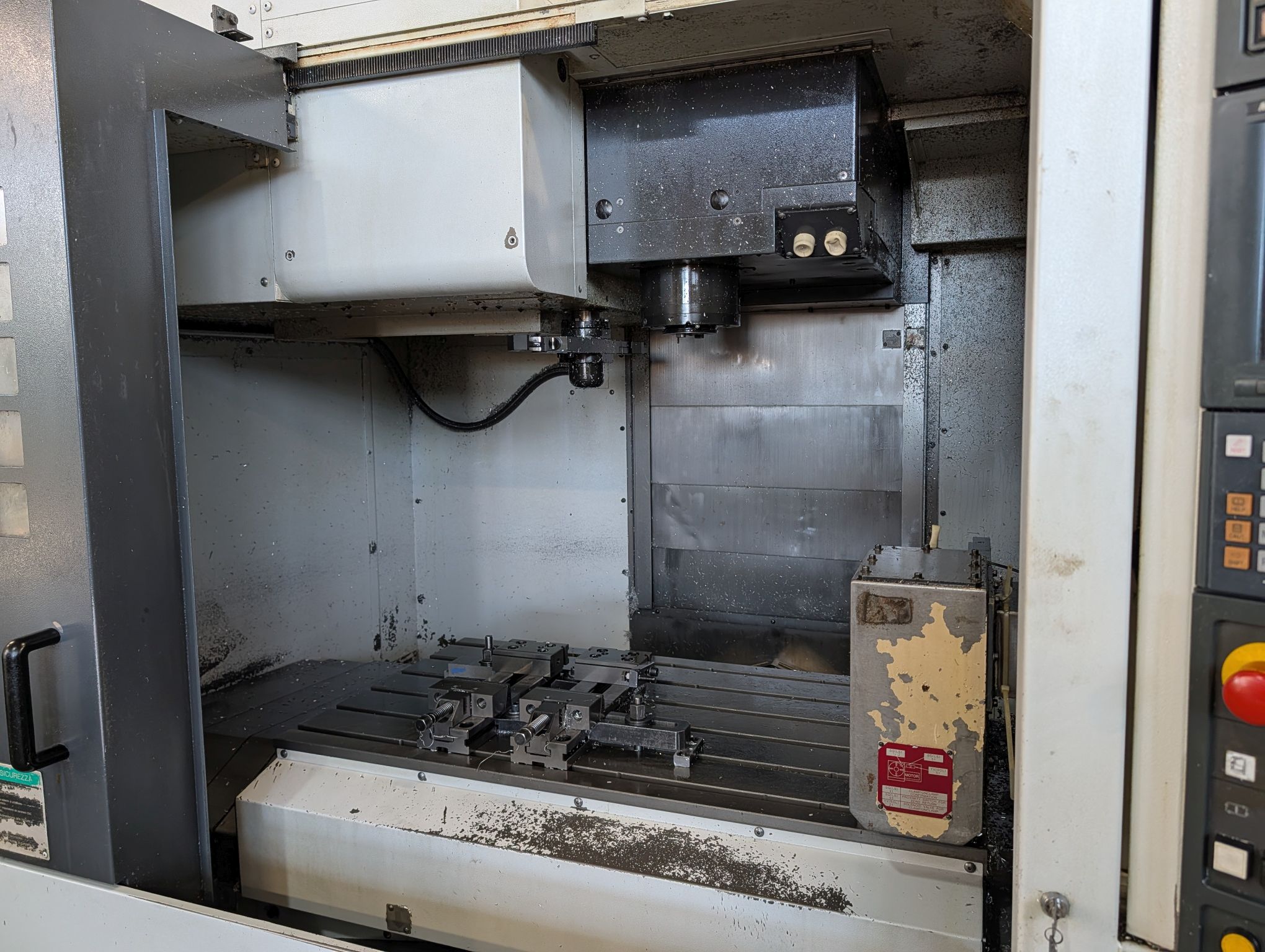 CENTRO DI LAVORO MORI SEIKI NV 5000A1 CON 4° ASSE in vendita - foto 11
