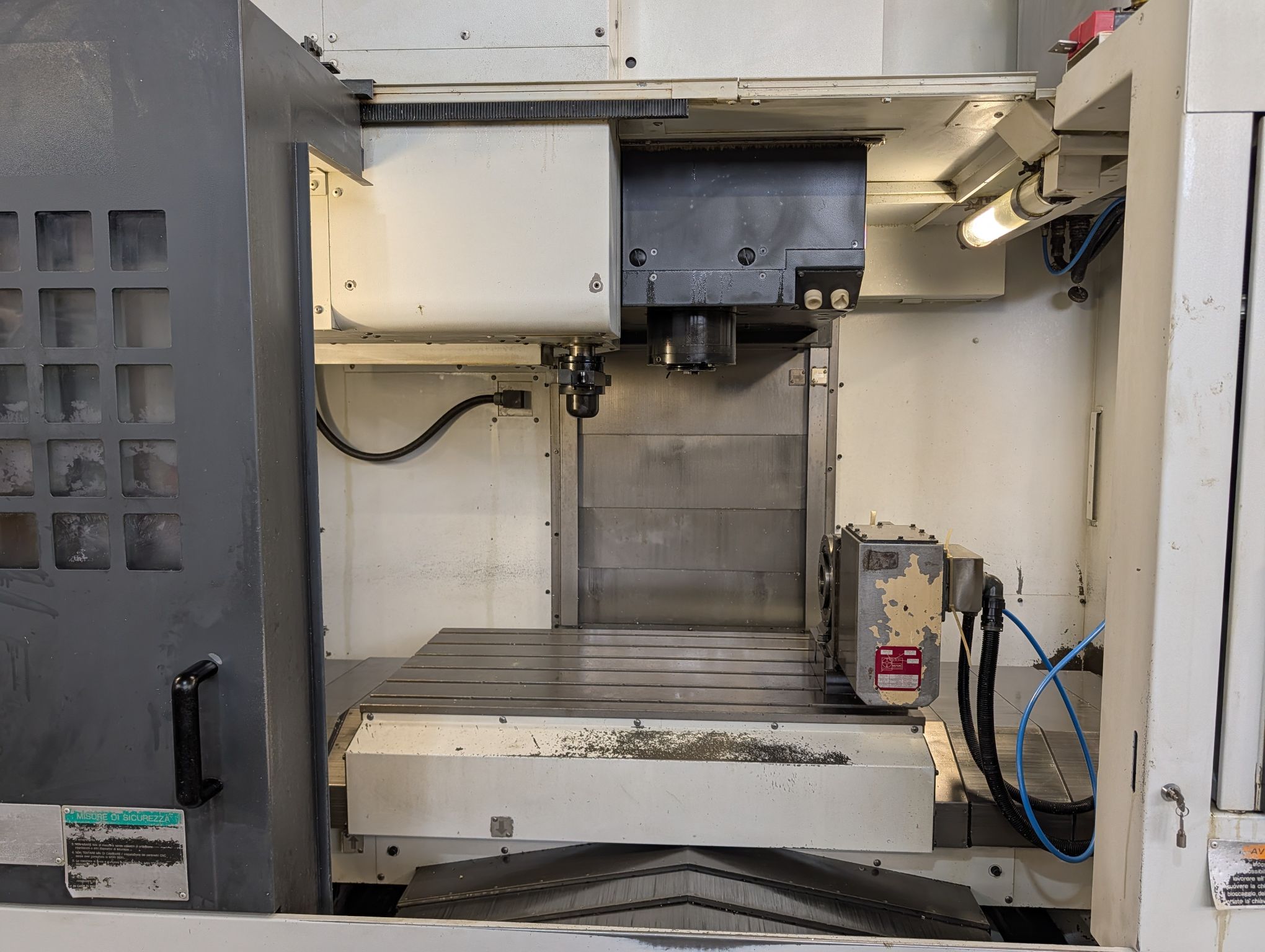 CENTRO DI LAVORO MORI SEIKI NV 5000A1 CON 4° ASSE in vendita - foto 12