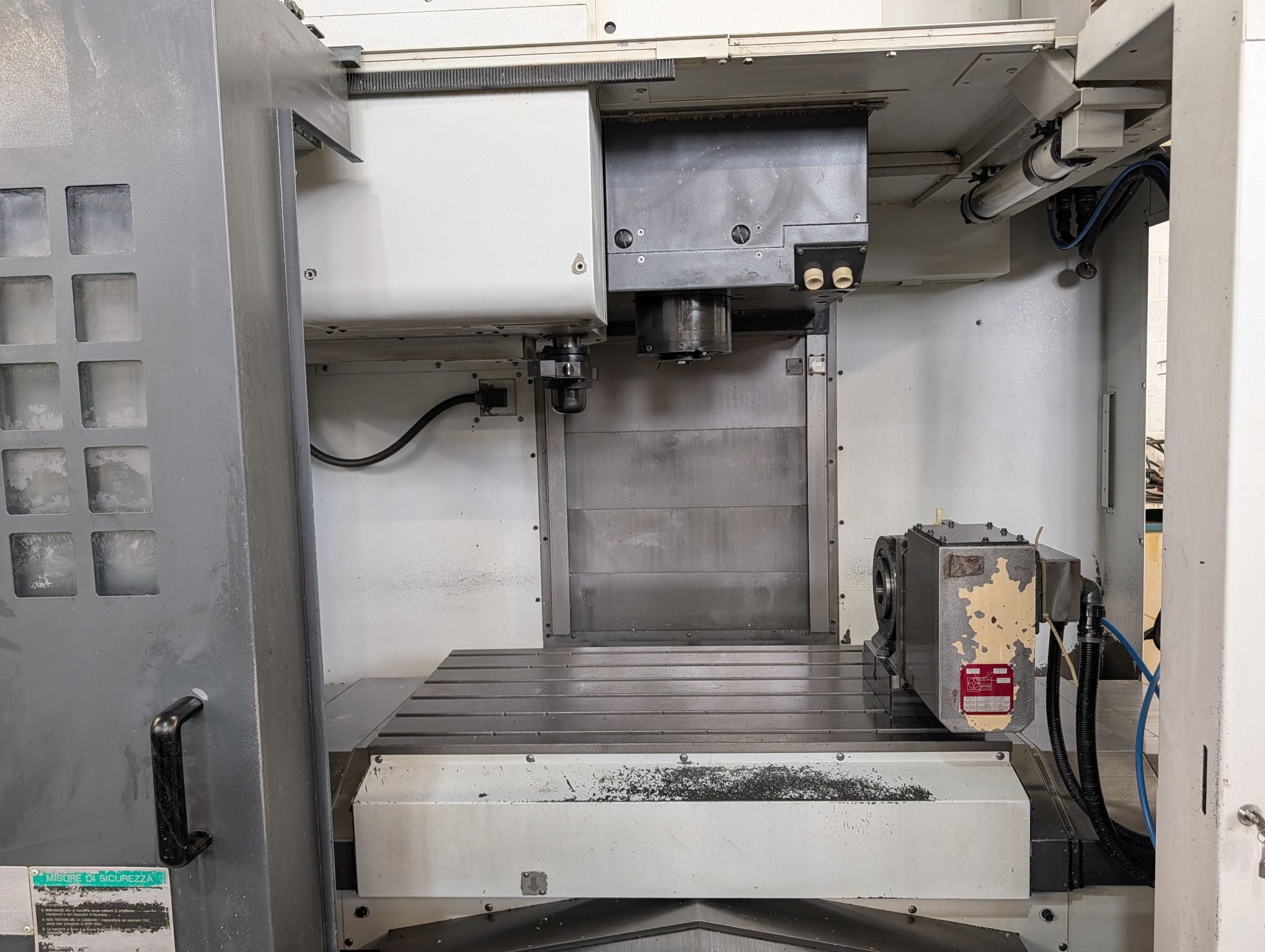 CENTRO DI LAVORO MORI SEIKI NV 5000A1 CON 4° ASSE in vendita - foto 15