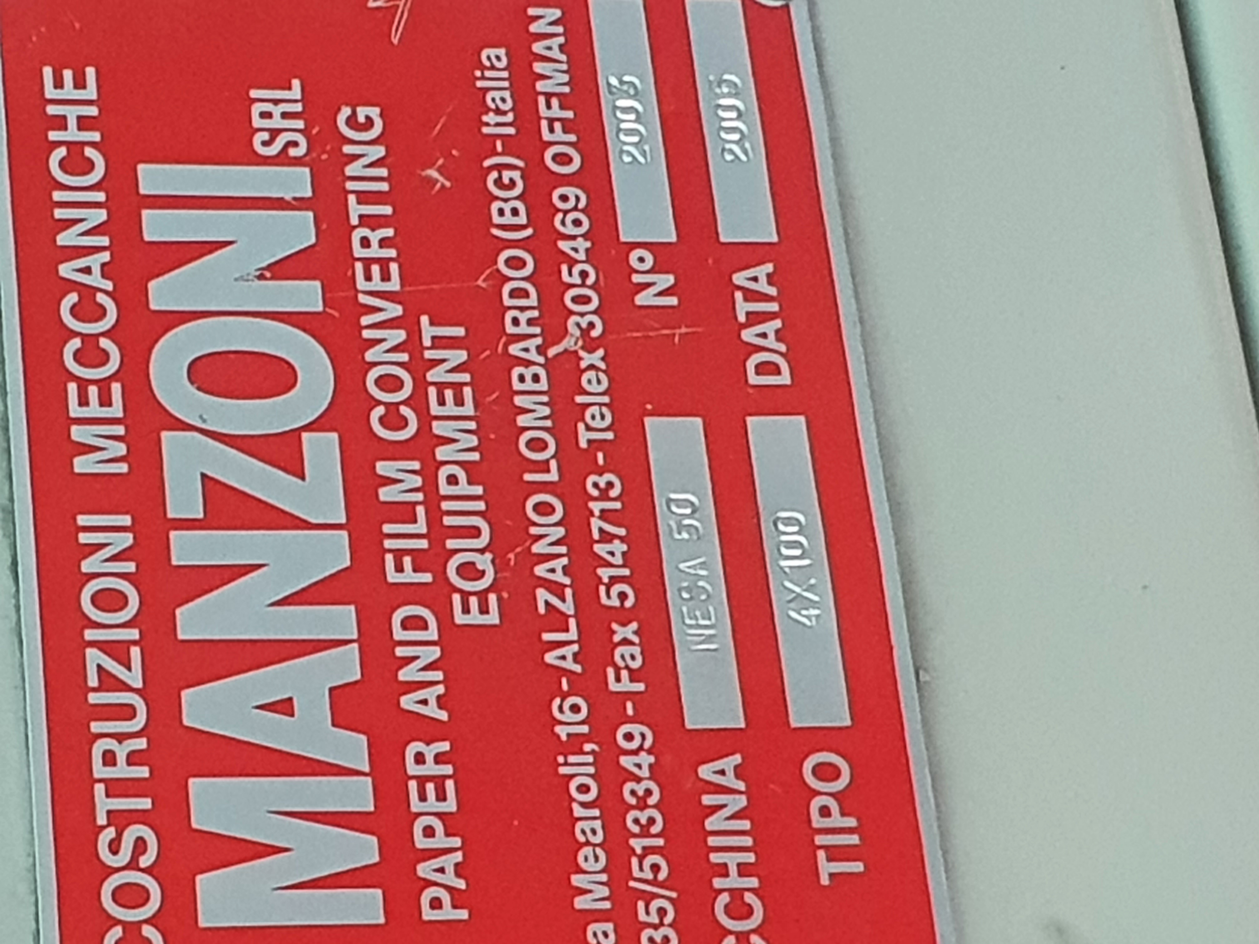sacchettatrice manzoni holweg in vendita - foto 2
