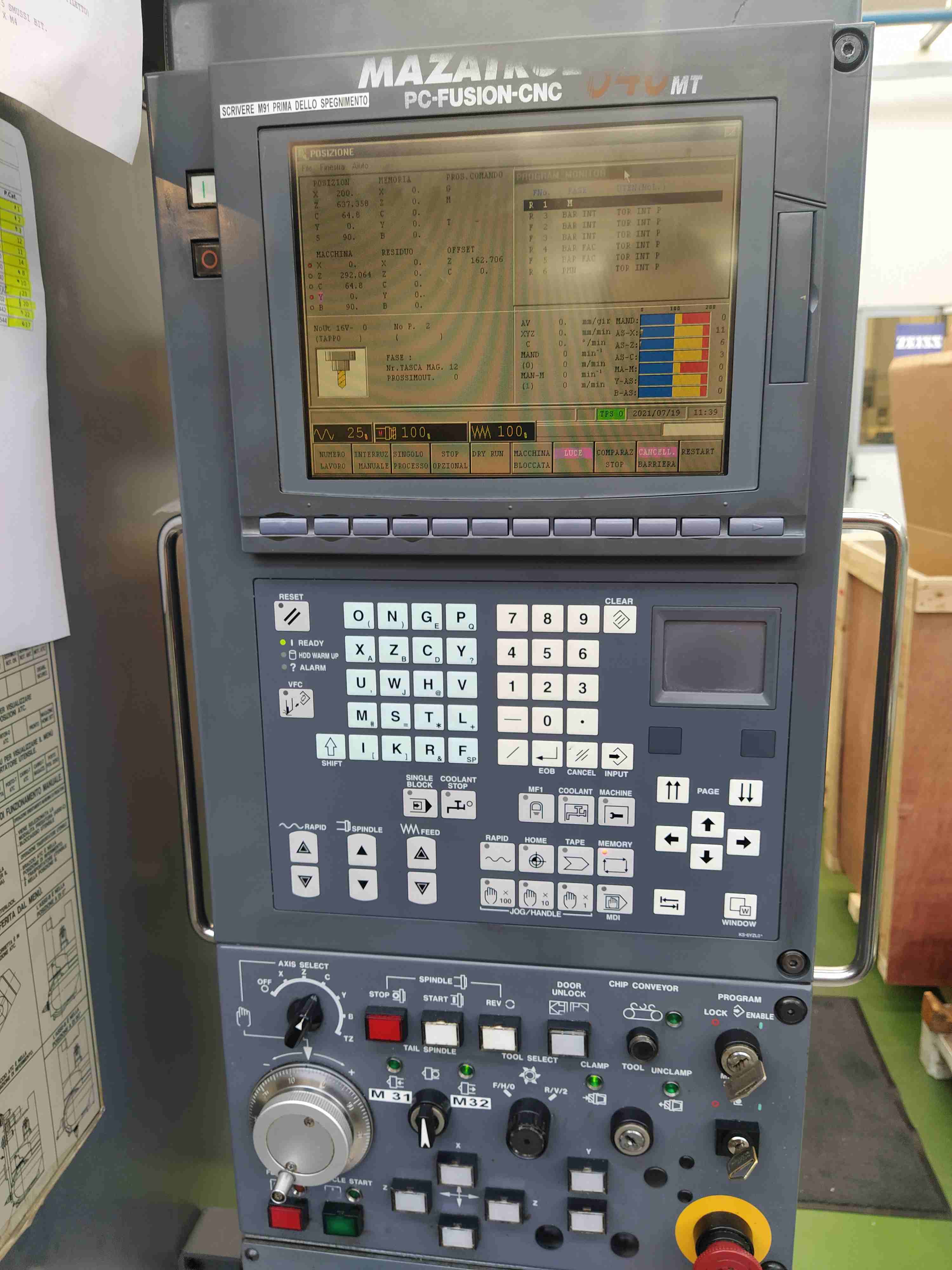 tornio Mazak Integrex 50Y in vendita - foto 6