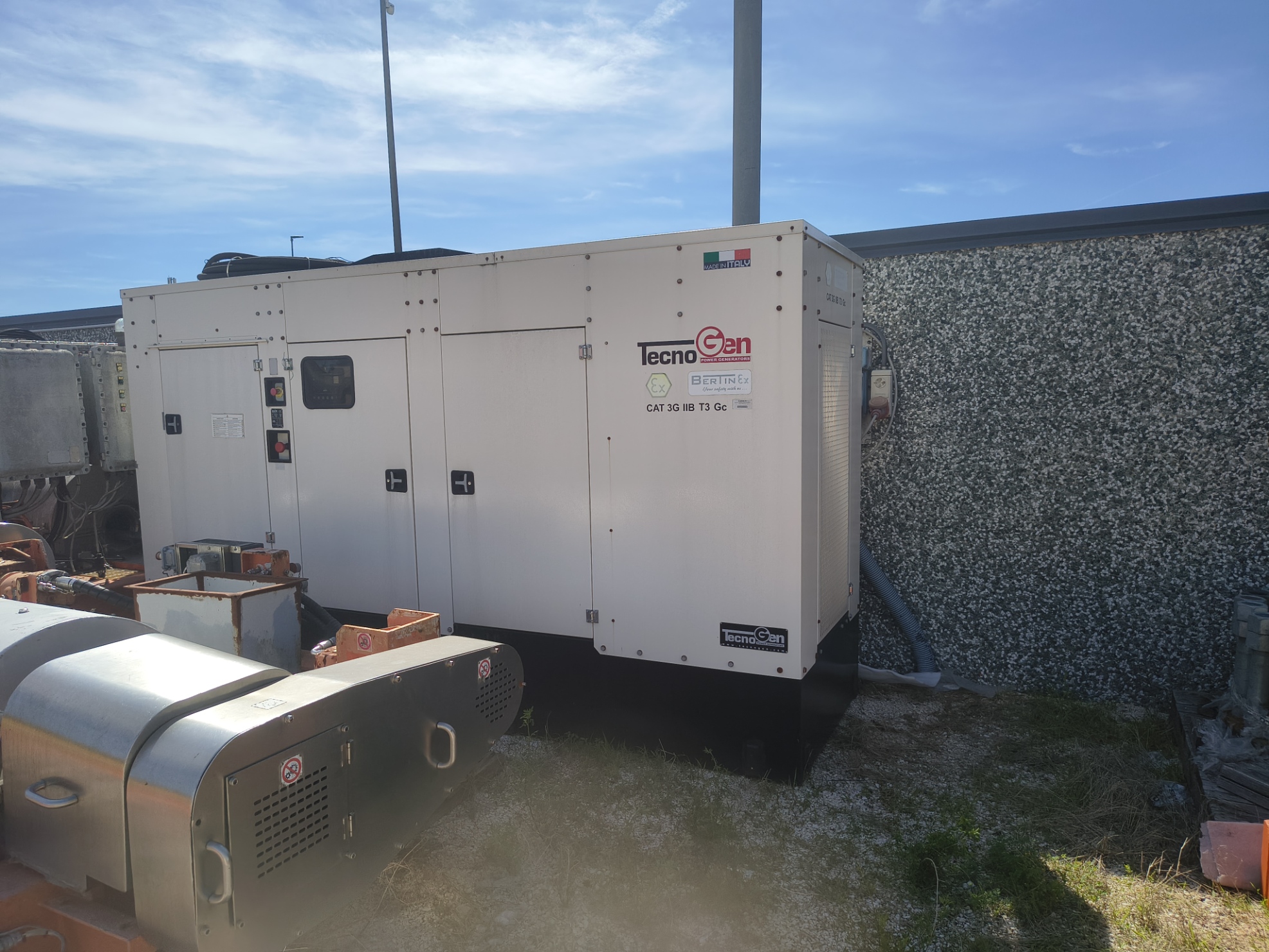 gruppo elettrogeno tecnogen 150kw in vendita - foto 1