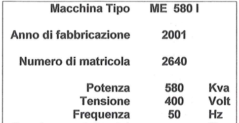 GRUPPO ELETTROGENO 580 KWa in vendita - foto 6