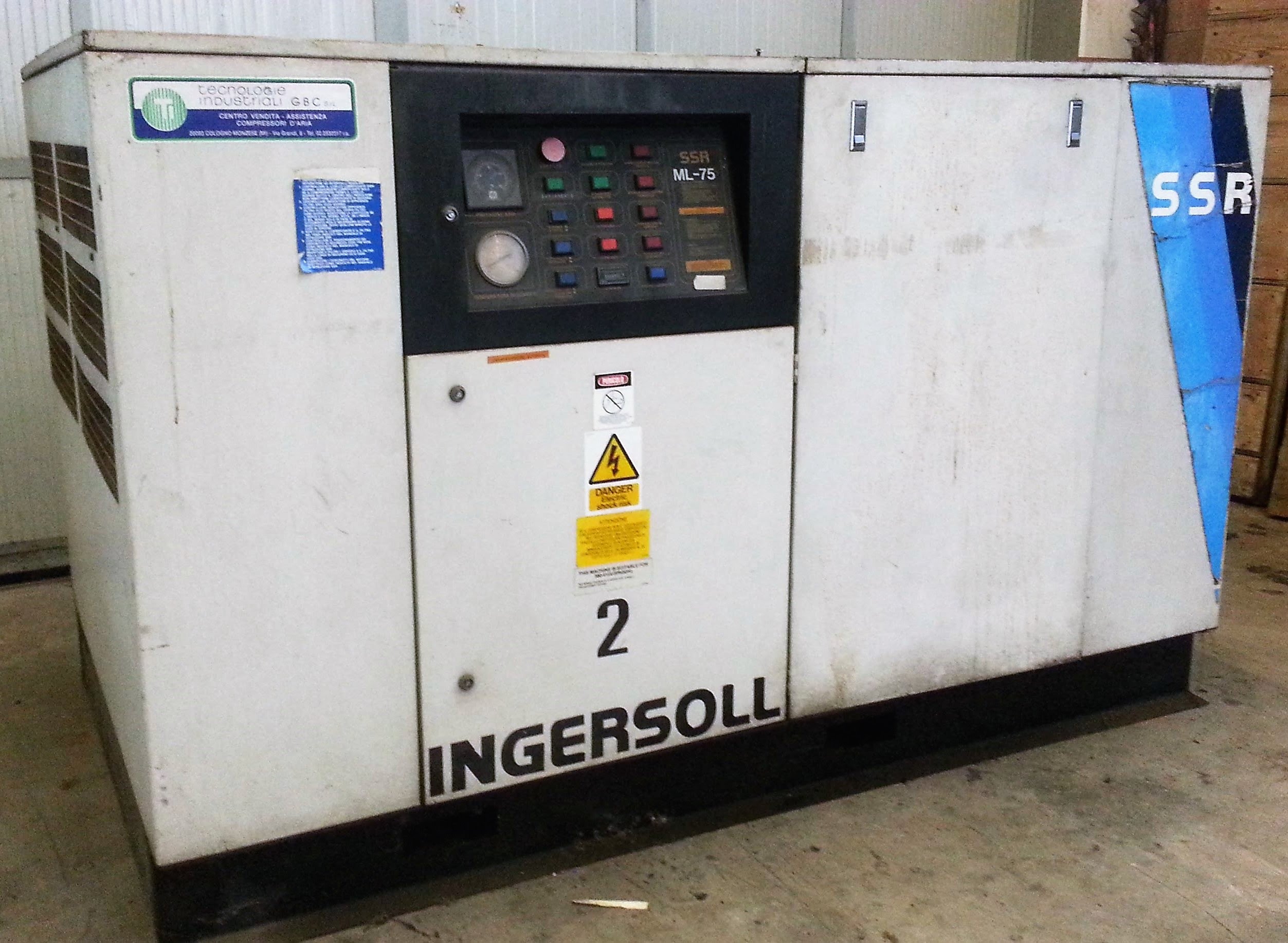 COMPRESSORE INGERSOLL RAND SSR ML75  in vendita - foto 1