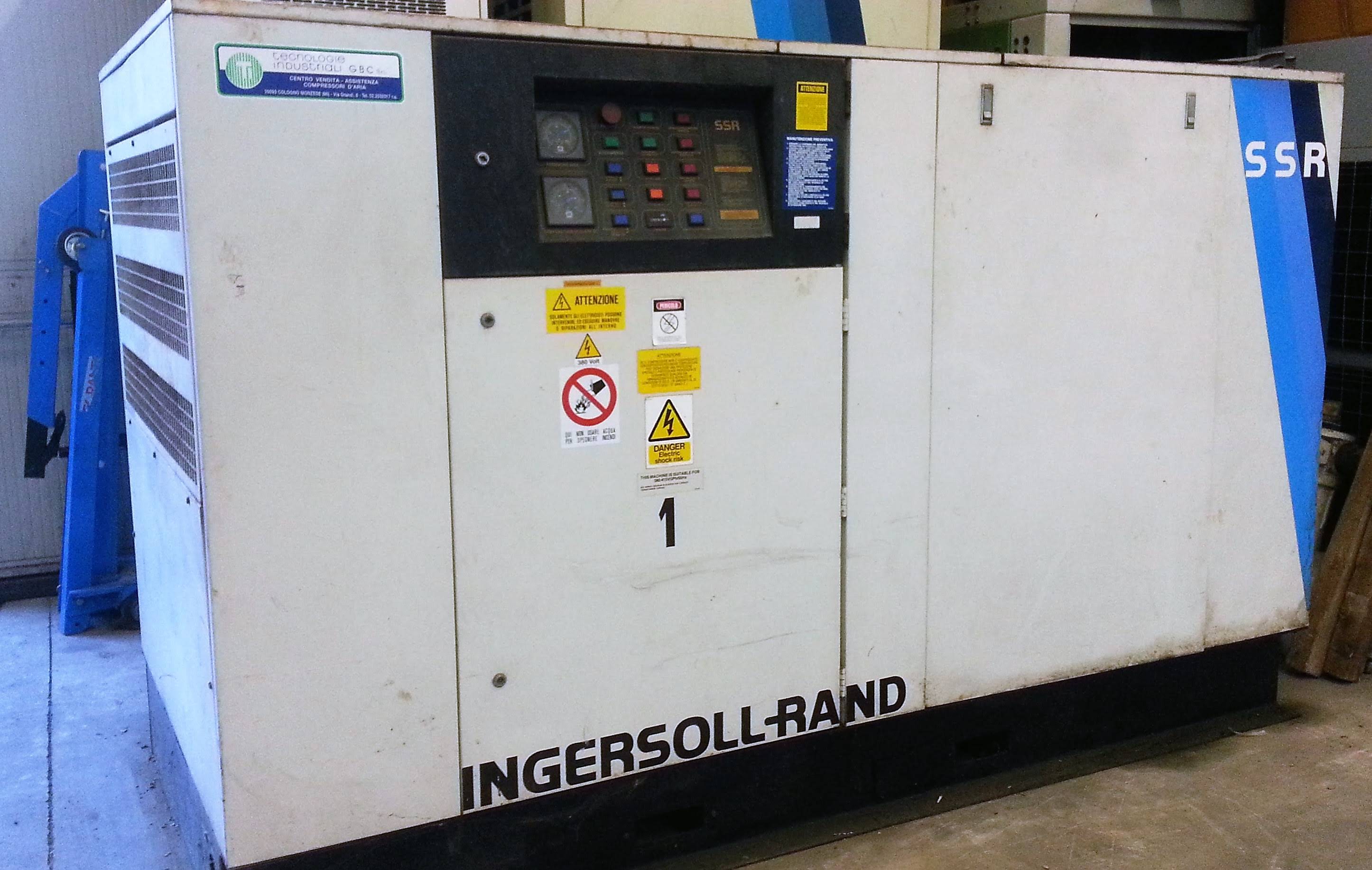 COMPRESSORE INGERSOLL-RAND SSR ML110 (123 kw) in vendita - foto 1