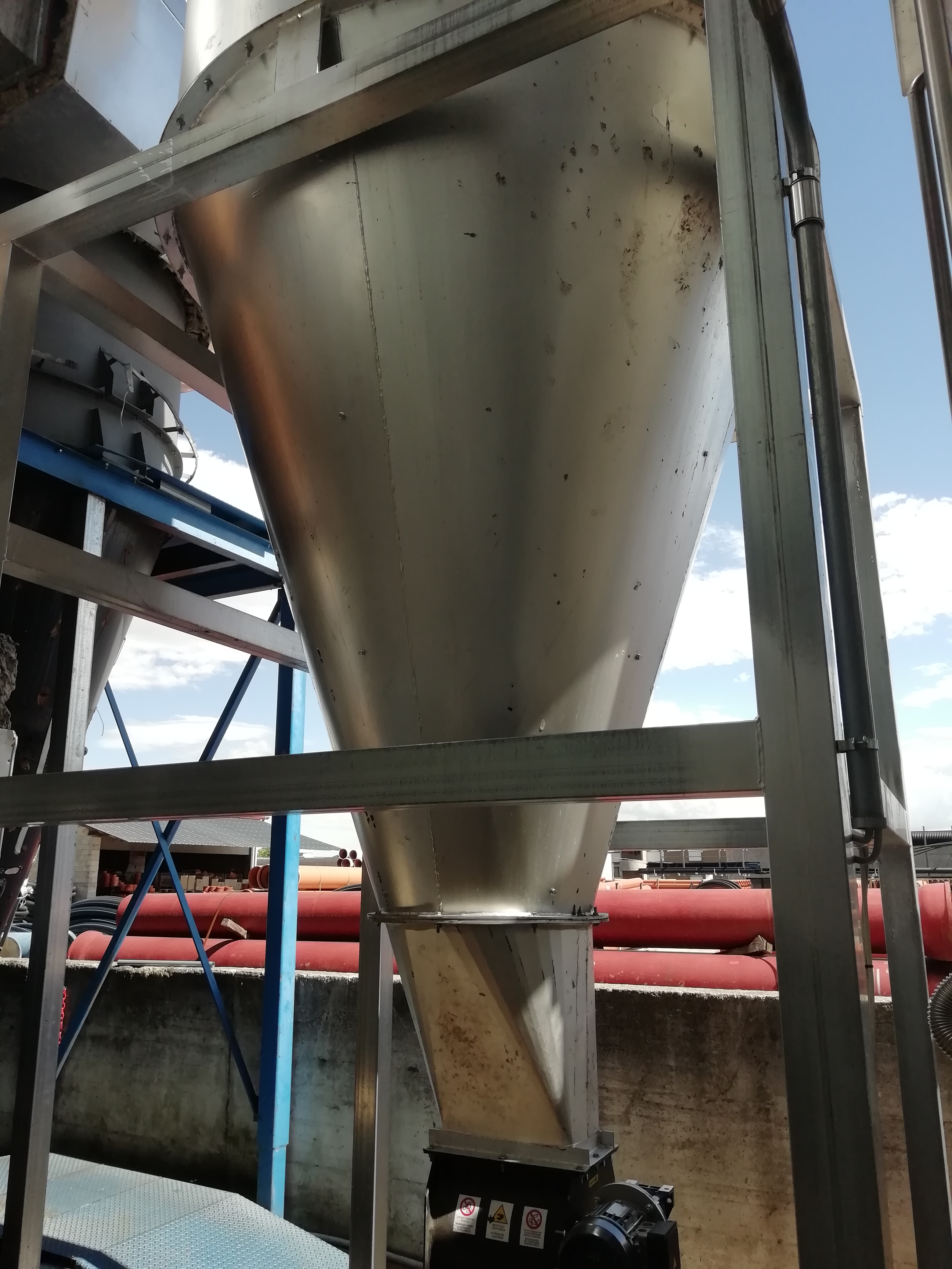 Cicloni per decantazione polvere di legno in vendita - foto 10