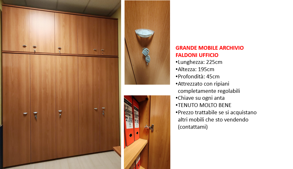 Arredo ufficio completo in vendita - foto 8