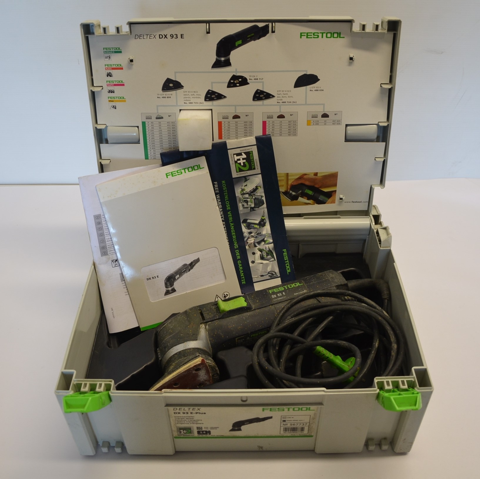 Levigatrice a delta - Festool mod. Deltex DX 93 E-Plus in vendita - foto 1