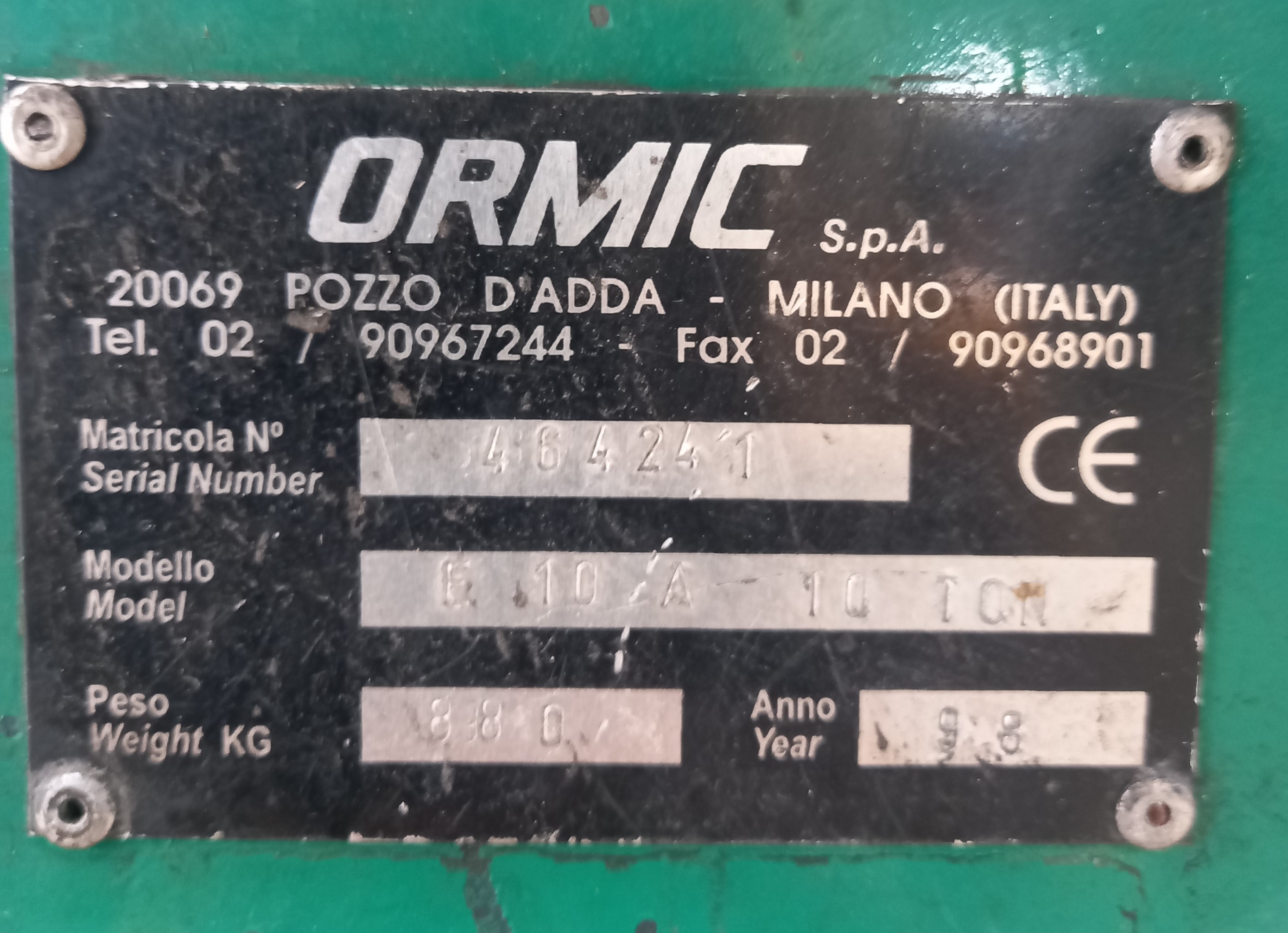 Pressa Ormic in vendita - foto 2