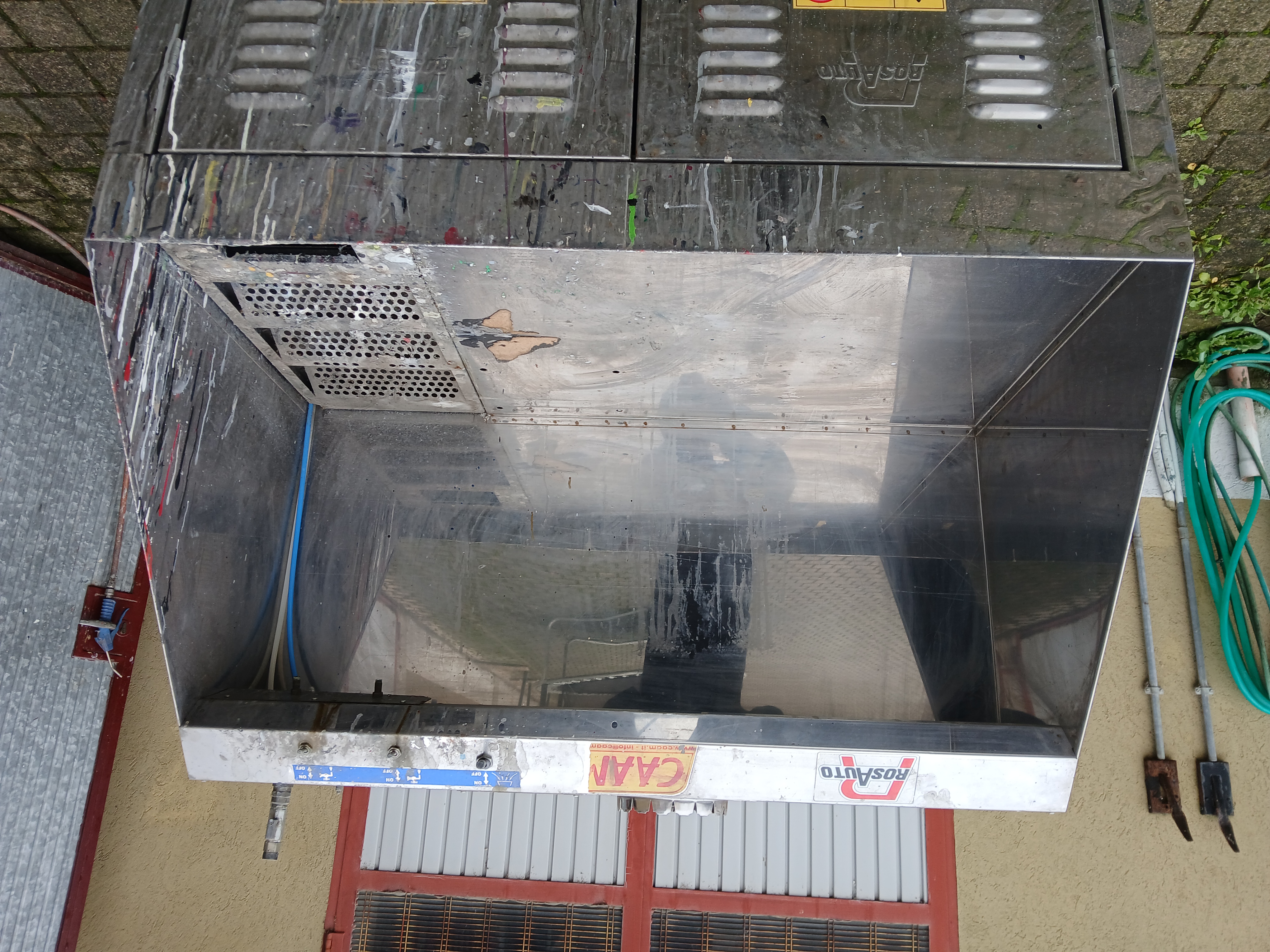 Banco di lavoro preparazione colore con aspirazione in vendita - foto 4