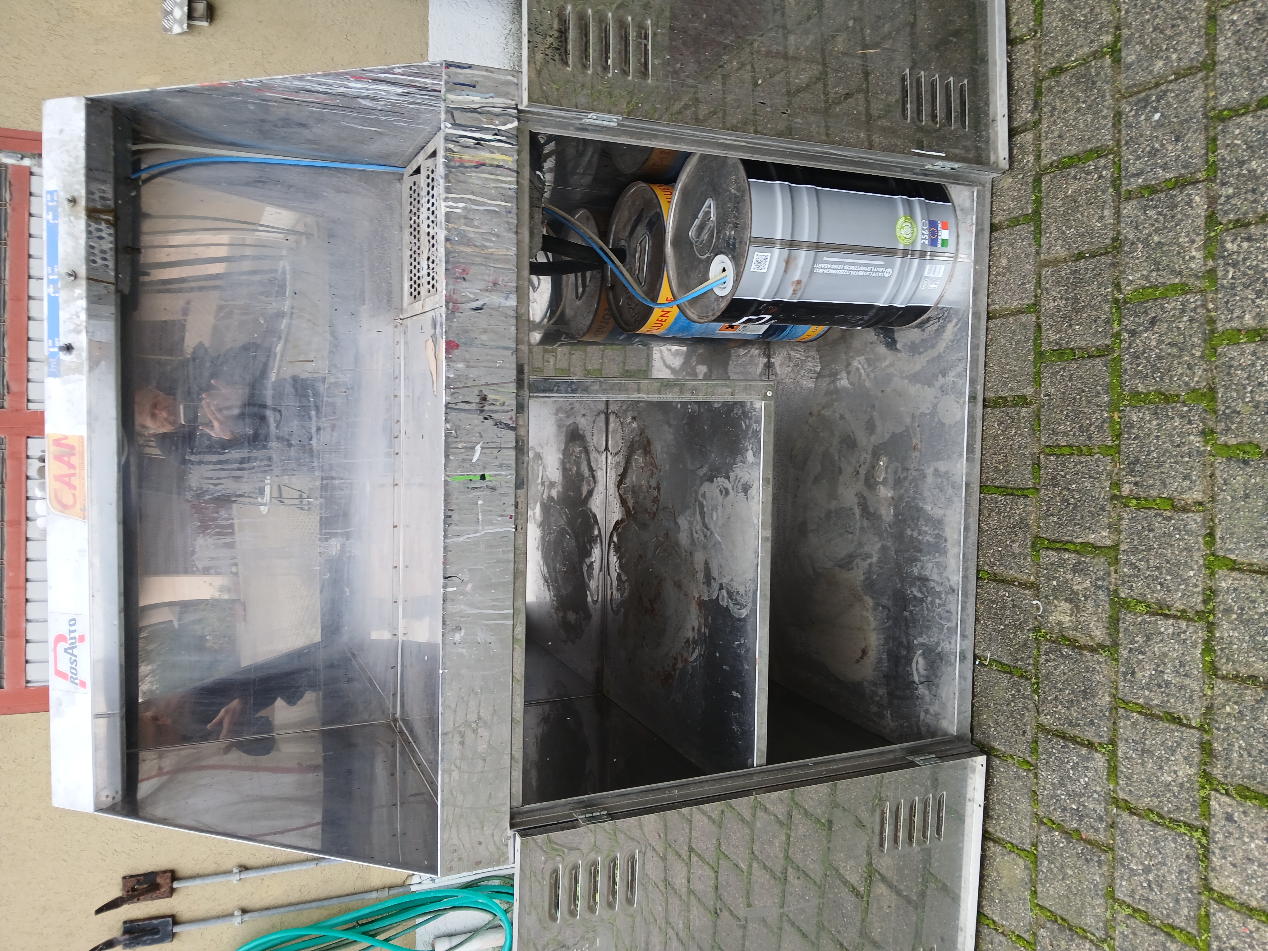 Banco di lavoro preparazione colore con aspirazione in vendita - foto 8