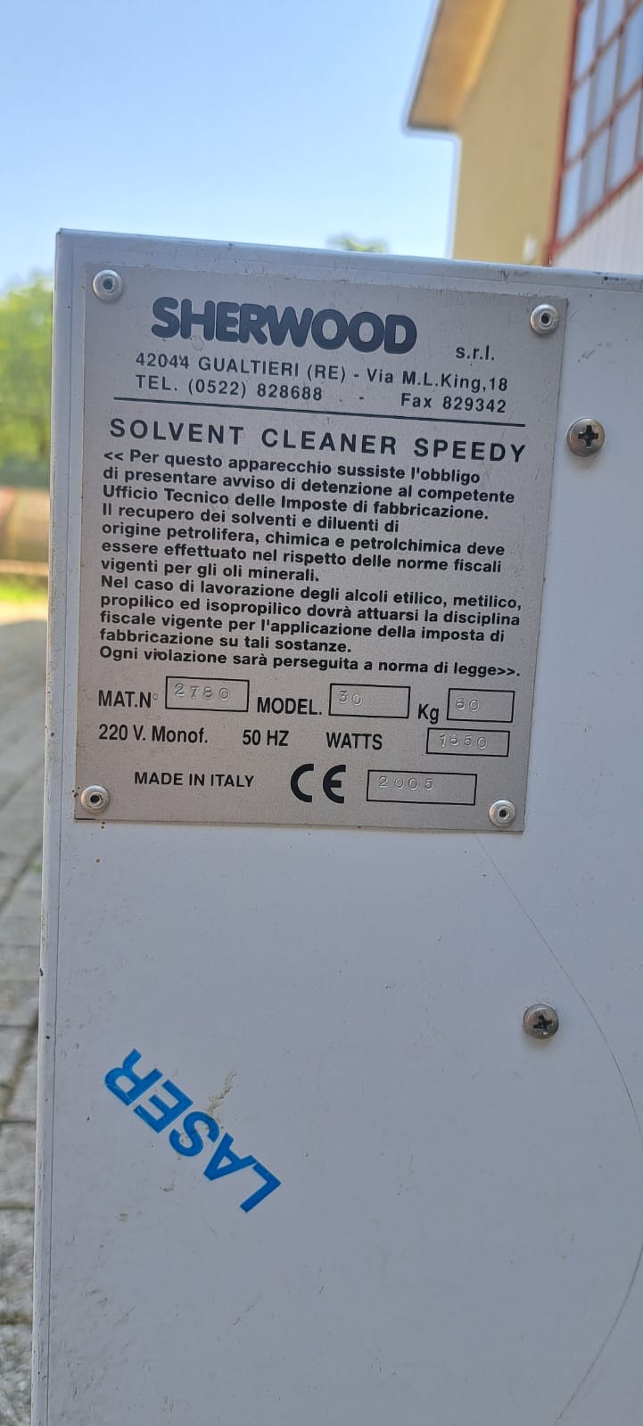 VENDO DISTILLATORE PER SOLVENTI  in vendita - foto 3