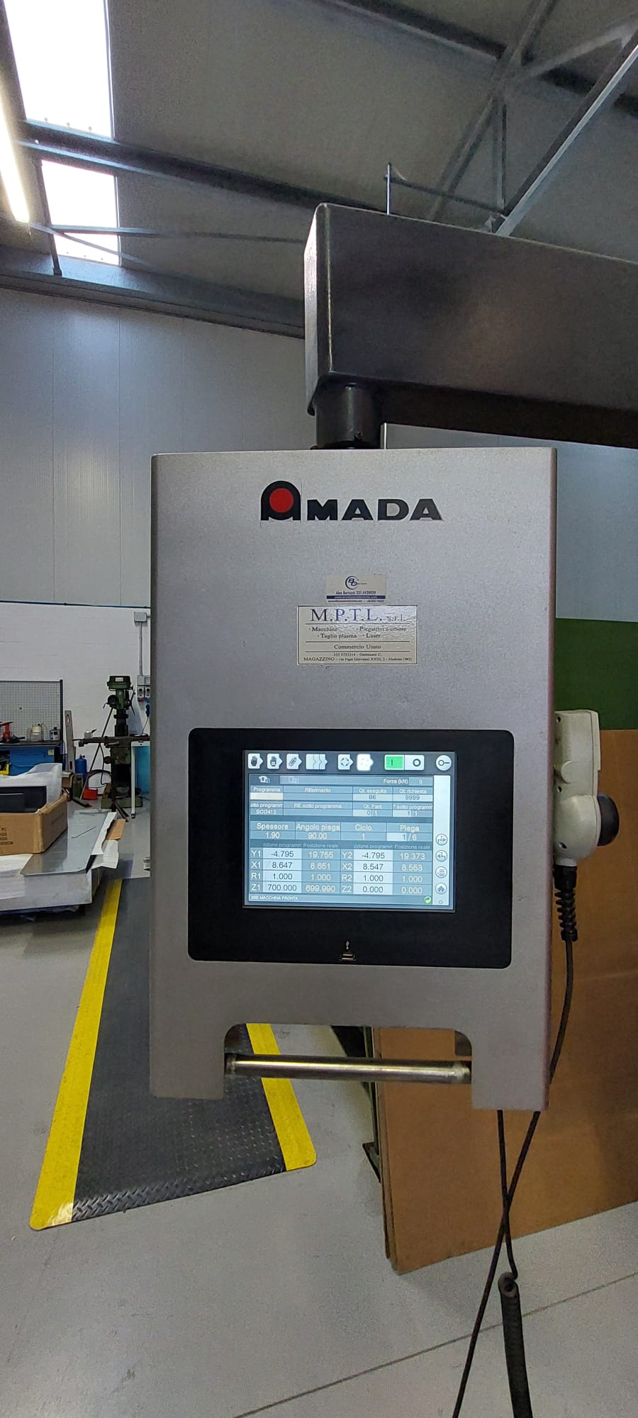  Pressa Piegatrice Syncro Amada HFE M2 1303 L  in vendita - foto 6