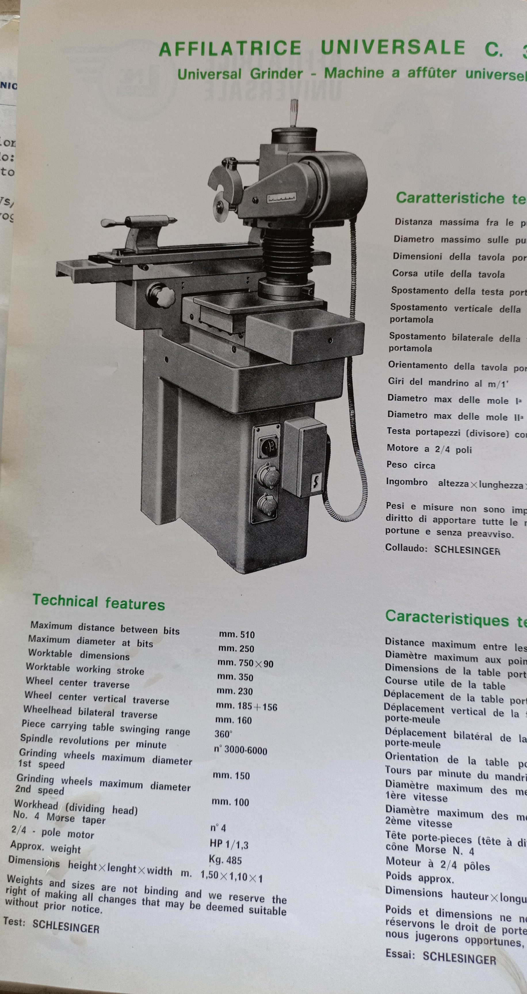 Affilatrice universale NESI in vendita - foto 2